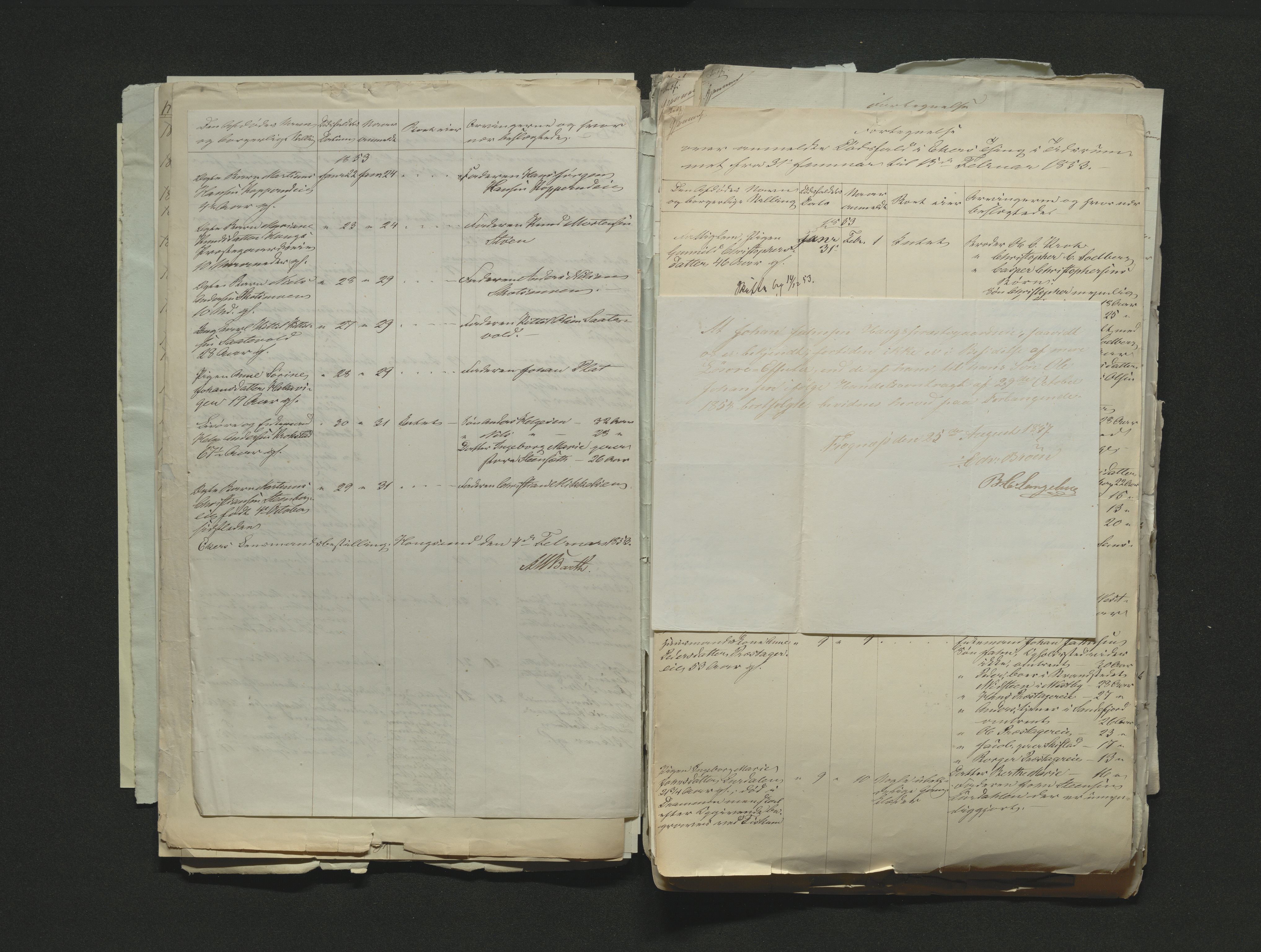 Eiker, Modum og Sigdal sorenskriveri, AV/SAKO-A-123/H/Ha/Hab/L0008: Dødsfallsmeldinger, 1850-1853