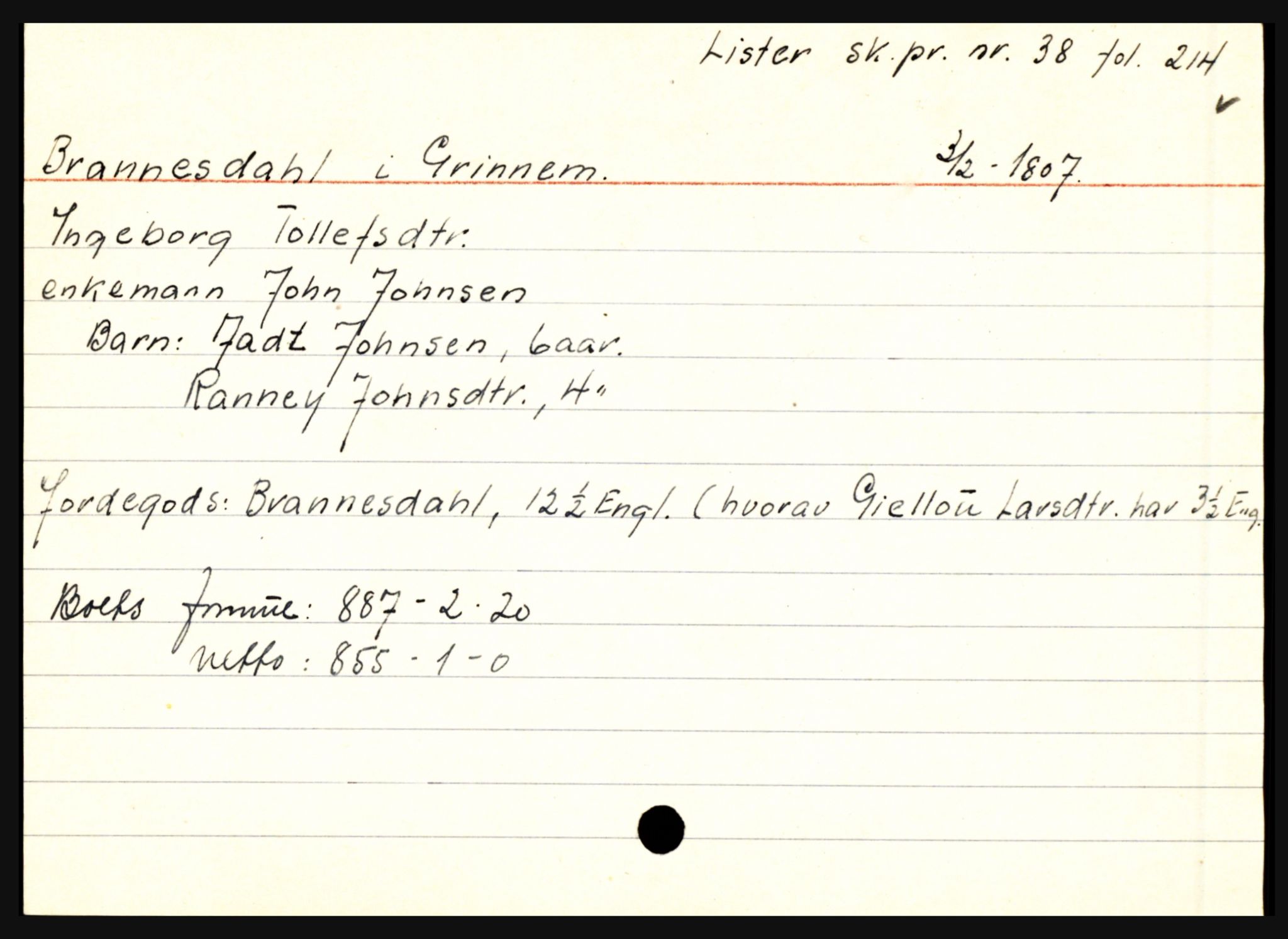 Lister sorenskriveri, AV/SAK-1221-0003/H, s. 3639