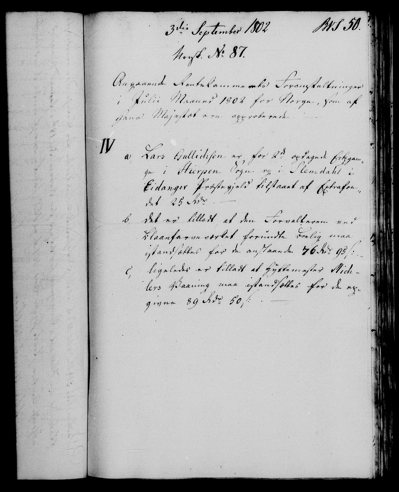 Rentekammeret, Renteskriverkontorene, AV/RA-EA-3115/M/Mf/Mfb/L0005: Relasjons- og resolusjonsprotokoll med register (merket RK 54.11), 1801-1802