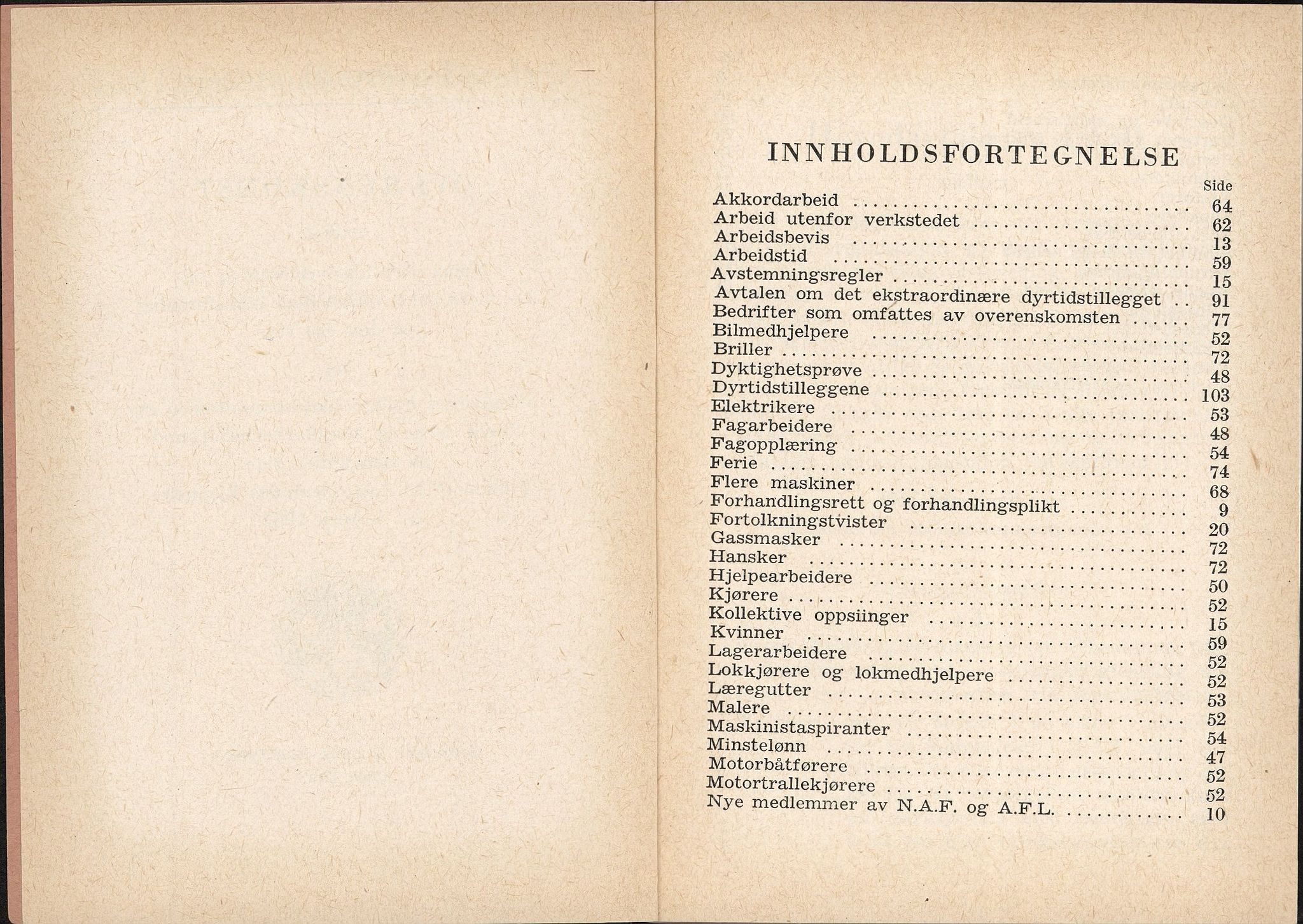 Norsk jern- og metallarbeiderforbund, AAB/ARK-1659/O/L0001/0024: Verkstedsoverenskomsten / Verkstedsoverenskomsten, 1952