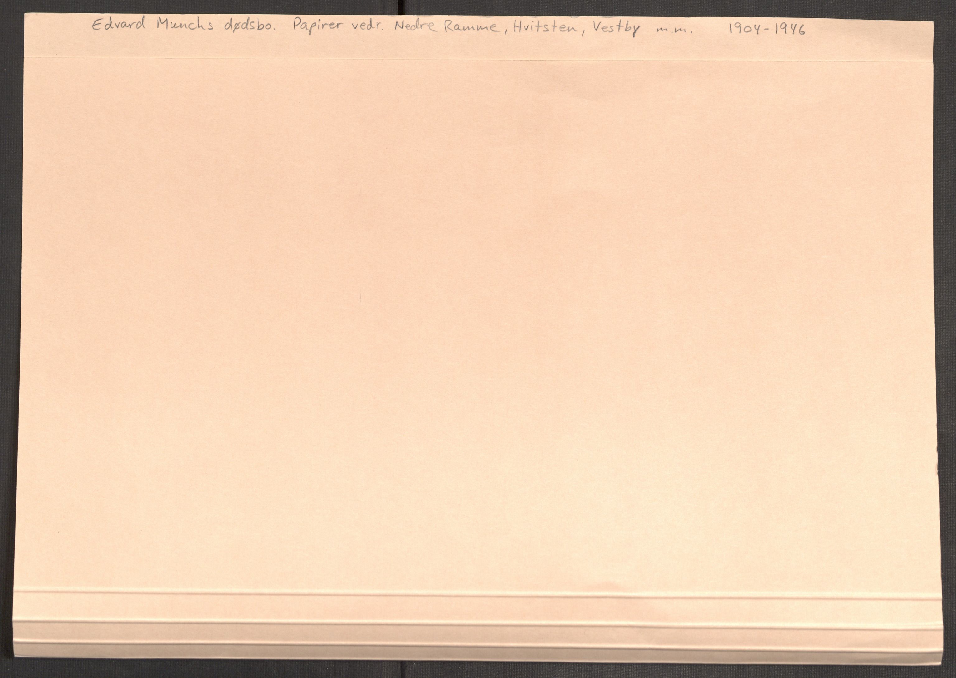 Oslo skifterett, AV/SAO-A-10383/I/Id/L0004: Bomapper (sluttede bo), 1948, s. 1