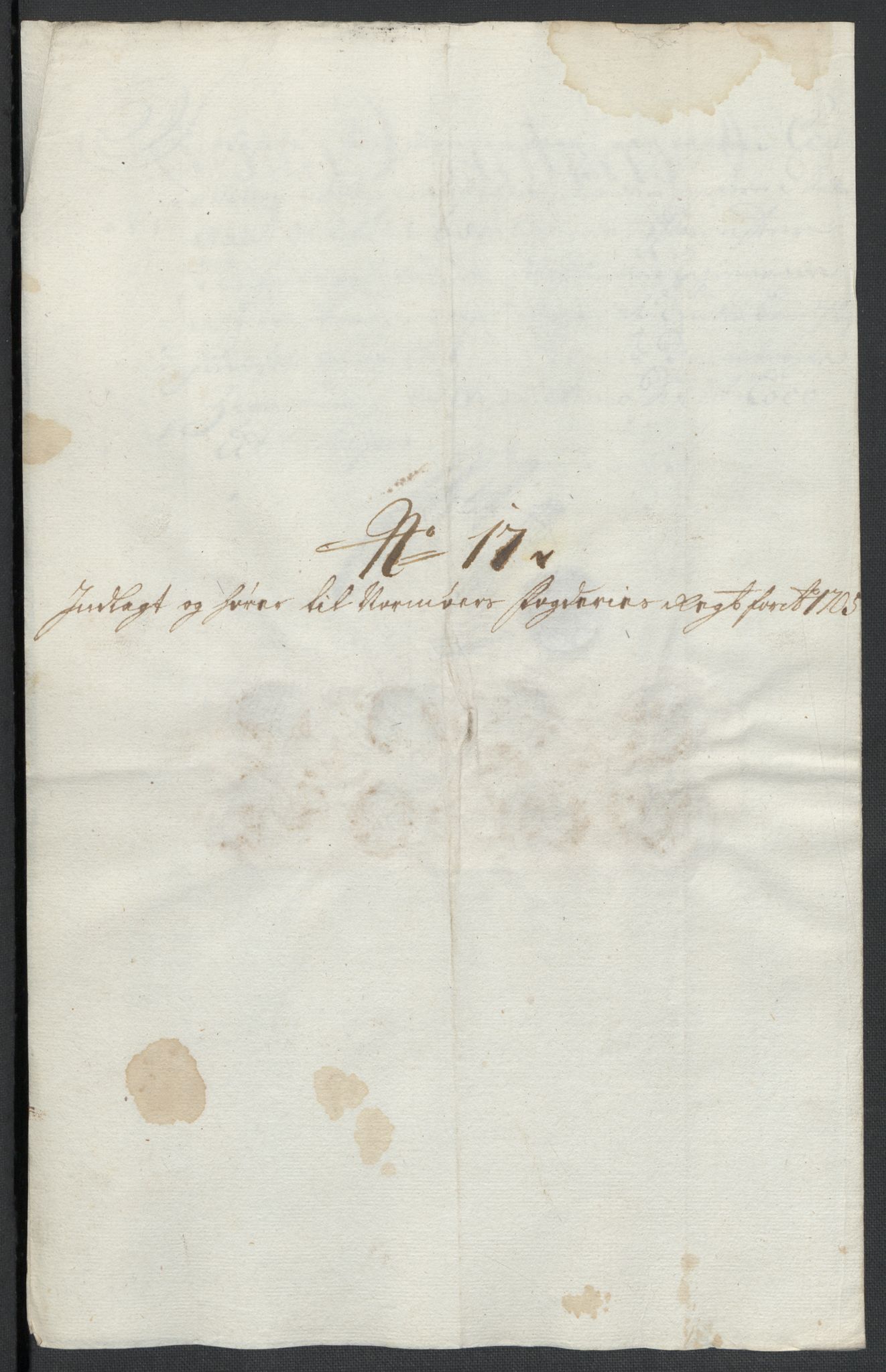 Rentekammeret inntil 1814, Reviderte regnskaper, Fogderegnskap, RA/EA-4092/R56/L3741: Fogderegnskap Nordmøre, 1705, s. 145