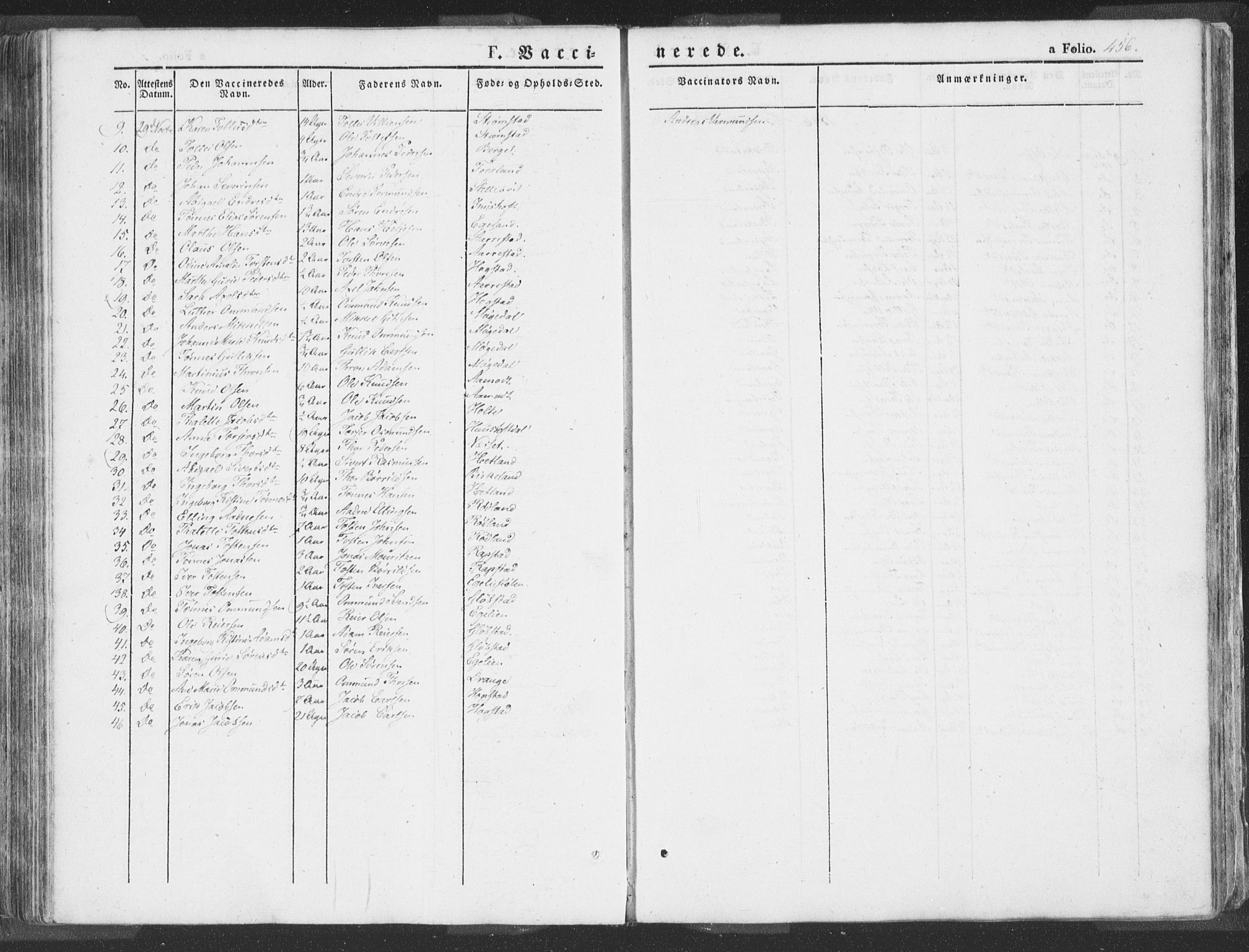 Helleland sokneprestkontor, AV/SAST-A-101810: Ministerialbok nr. A 6.2, 1834-1863, s. 456