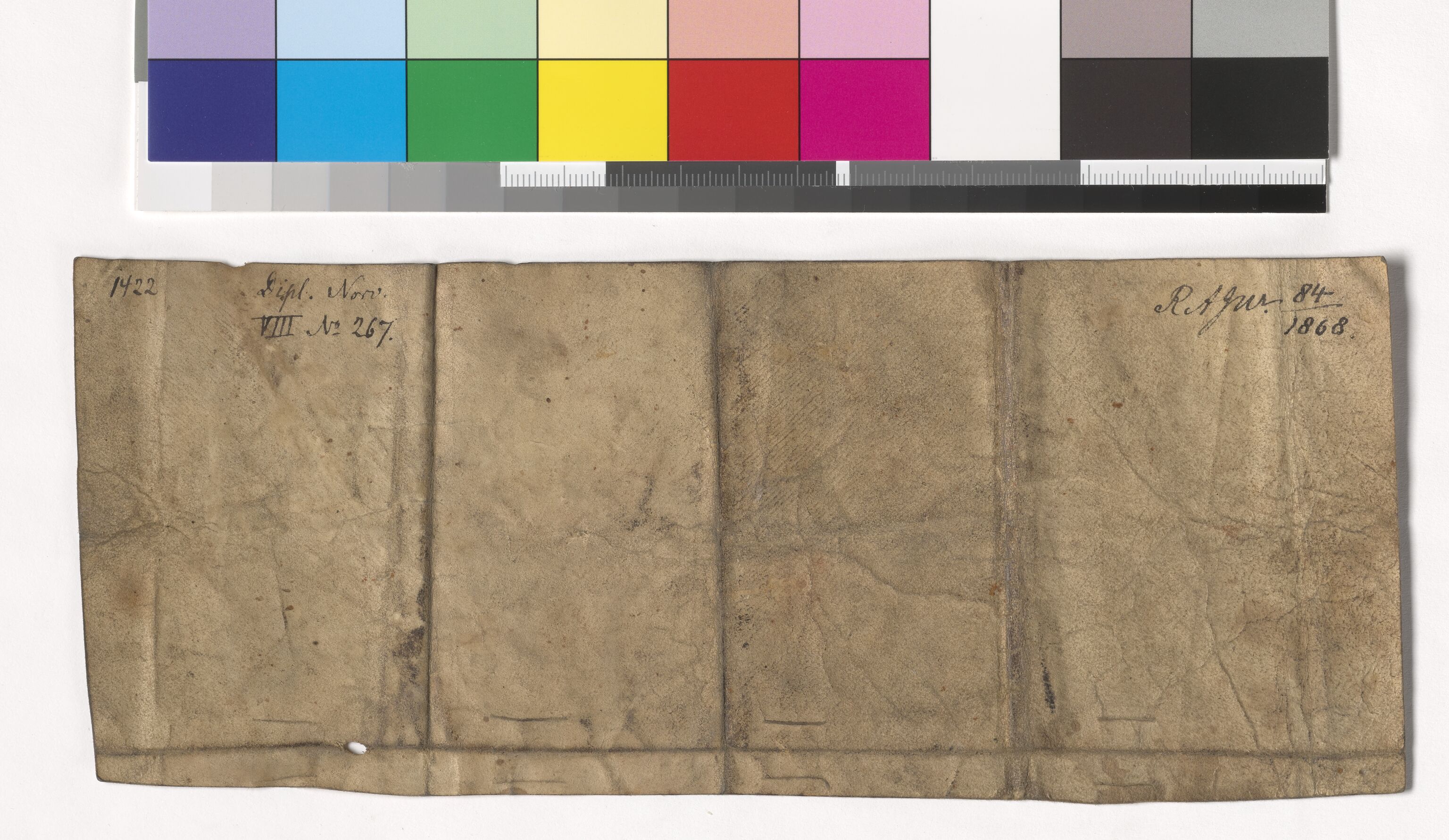 Riksarkivets diplomsamling, AV/RA-EA-5965/F01/F01a/L0288: Dokumenter, 1422, s. 3