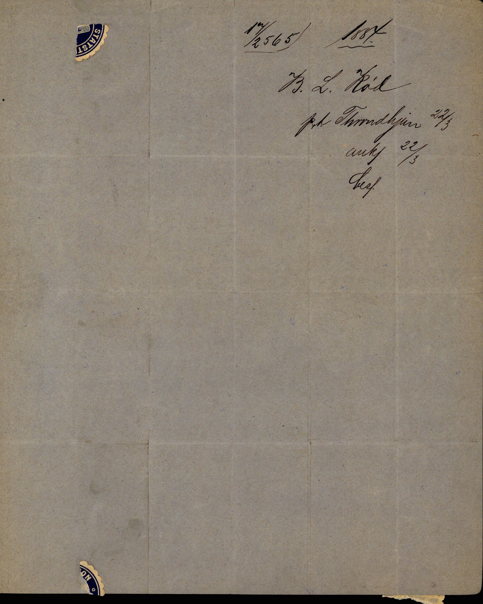 Pa 63 - Østlandske skibsassuranceforening, VEMU/A-1079/G/Ga/L0017/0011: Havaridokumenter / Andover, Amicitia, Bratsberg, Ganger Rolf, 1884, s. 46