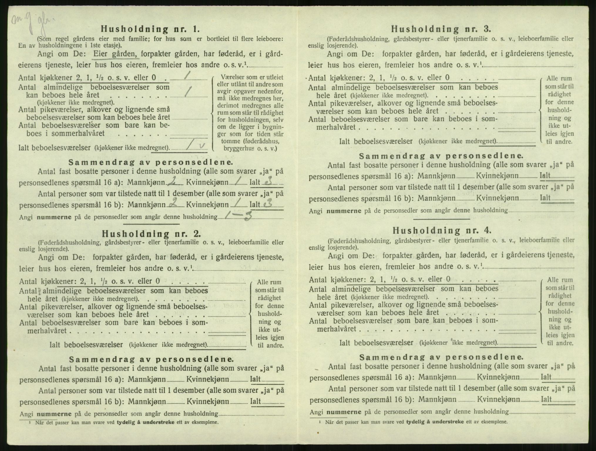 SAT, Folketelling 1920 for 1517 Hareid herred, 1920, s. 278