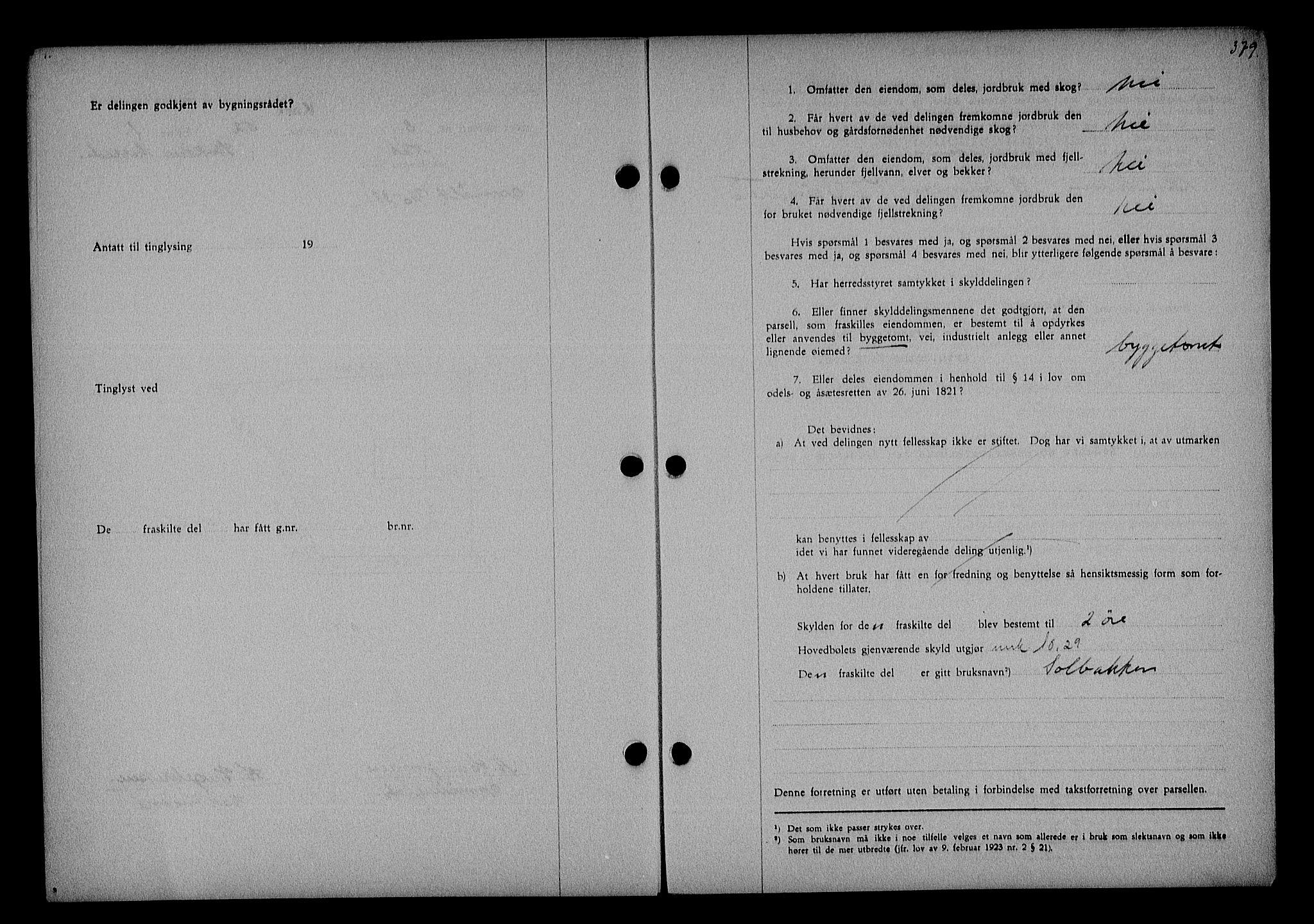 Nedenes sorenskriveri, AV/SAK-1221-0006/G/Gb/Gba/L0045: Pantebok nr. 41, 1938-1938, Dagboknr: 1075/1938