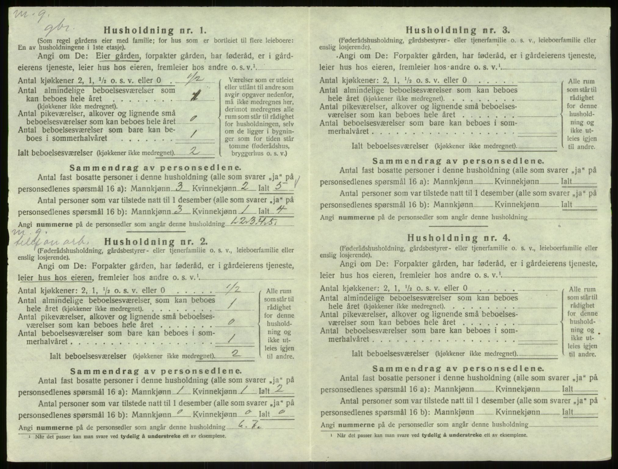 SAB, Folketelling 1920 for 1255 Åsane herred, 1920, s. 250