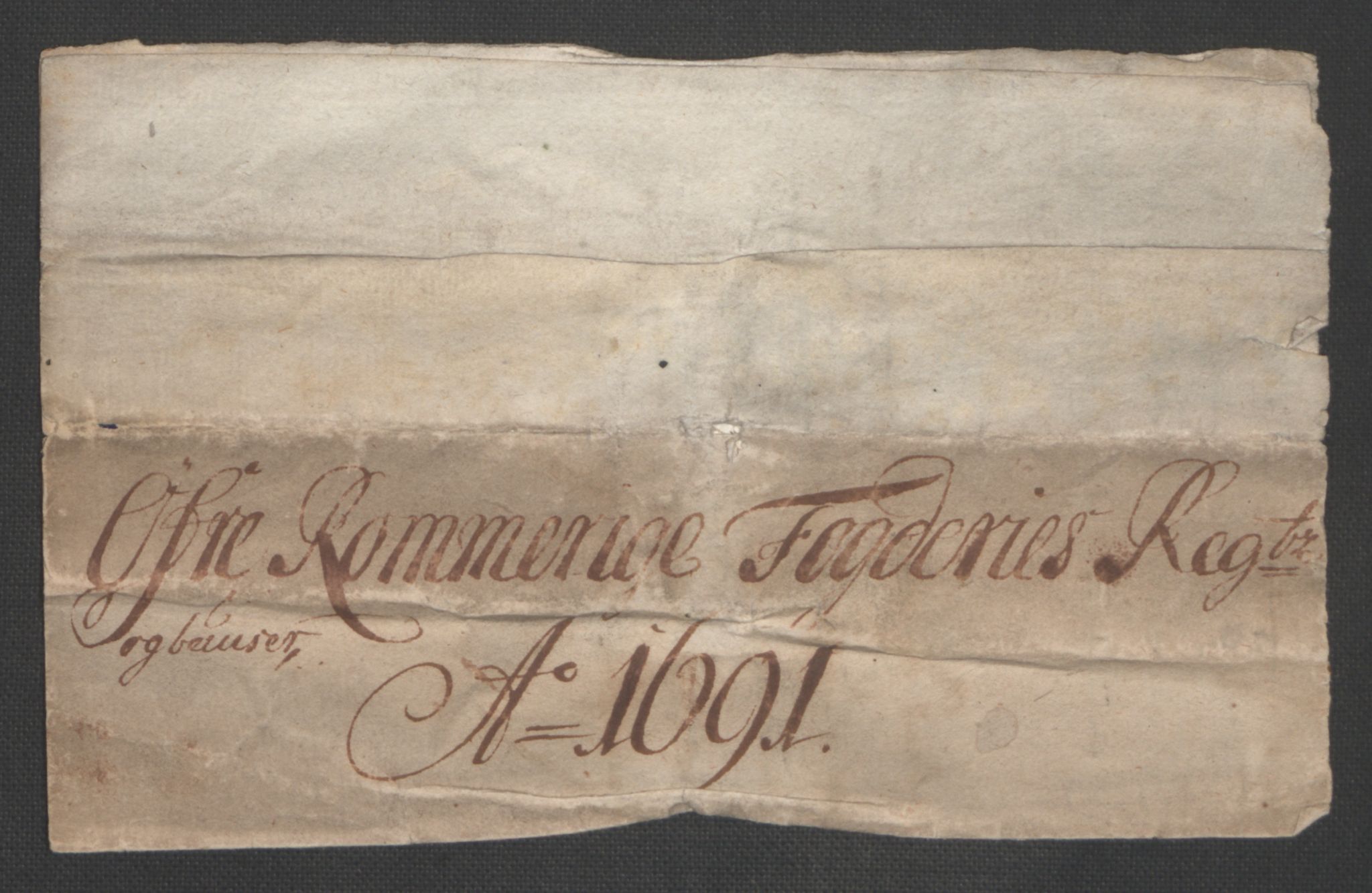 Rentekammeret inntil 1814, Reviderte regnskaper, Fogderegnskap, AV/RA-EA-4092/R12/L0703: Fogderegnskap Øvre Romerike, 1691, s. 4