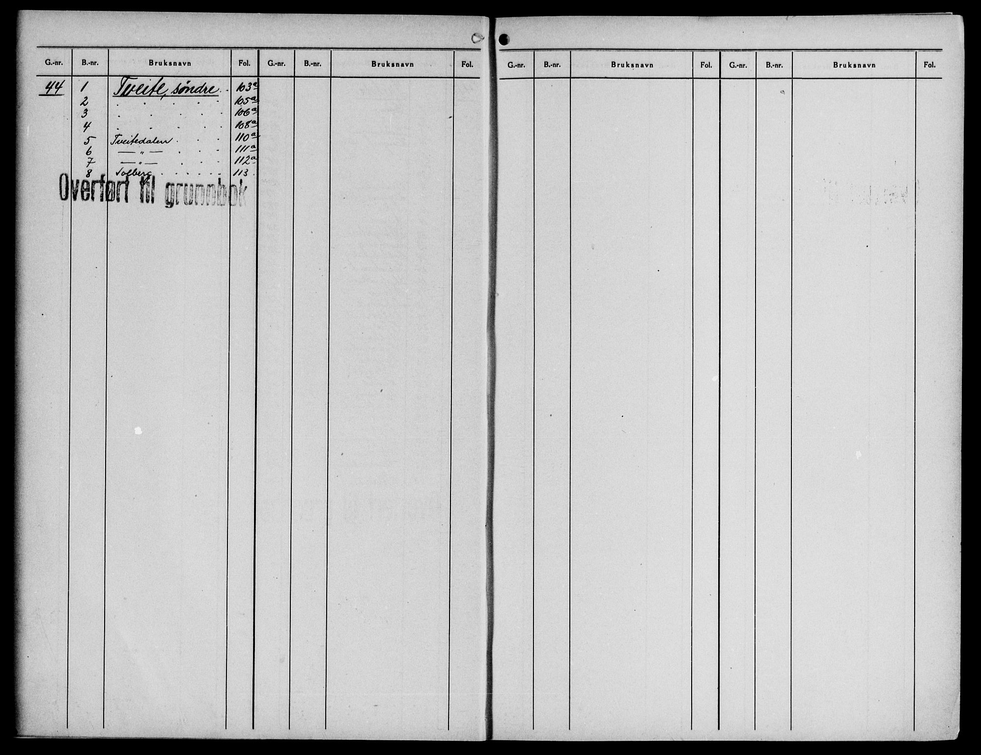 Midhordland sorenskriveri, SAB/A-3001/1/G/Ga/Gab/L0080a: Panteregister nr. II.A.b.80a