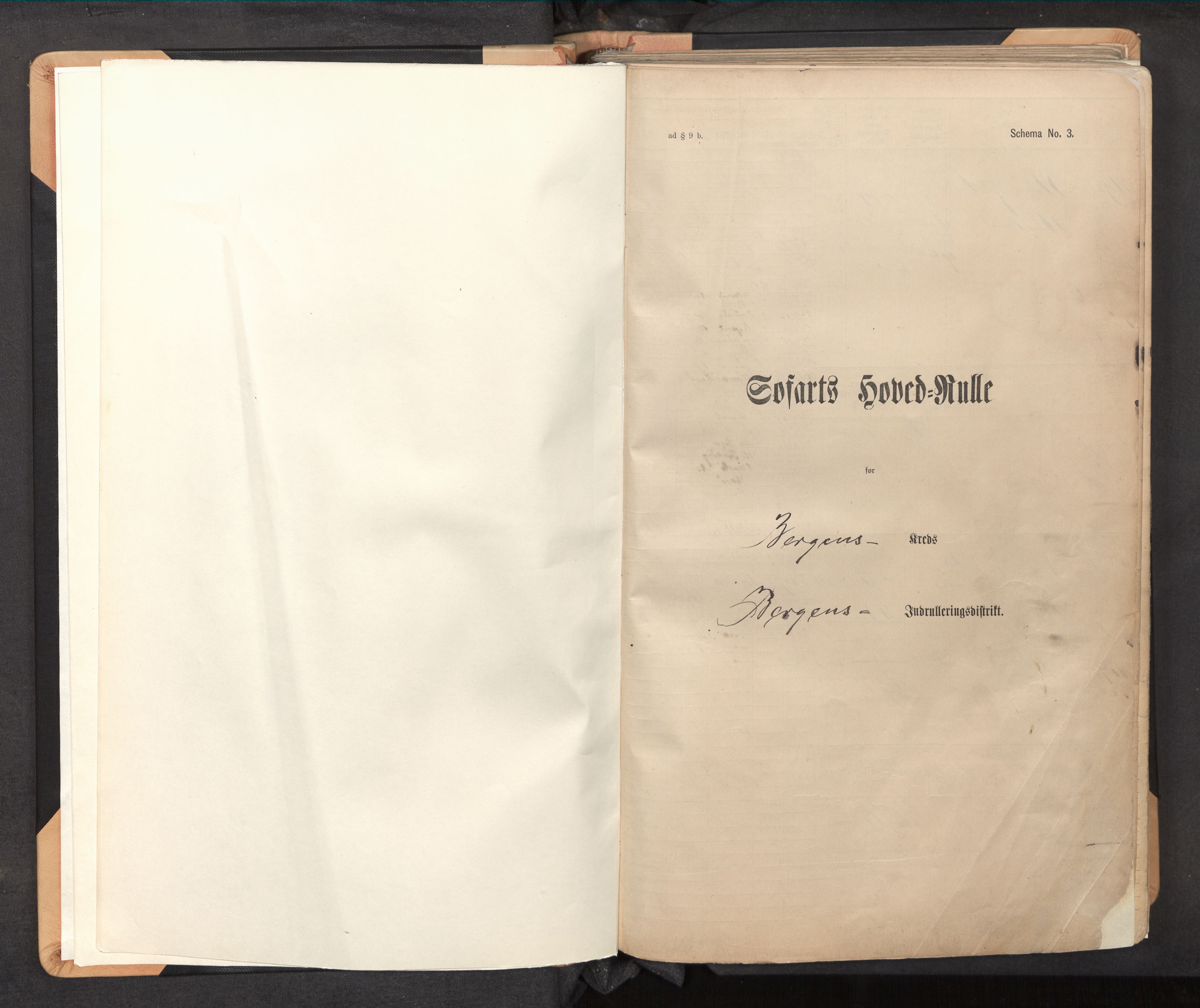 Innrulleringssjefen i Bergen, SAB/A-100050/F/Fc/L0013: Sjøfartshovedrulle, nr. 8169 - 8766, 1900-1910