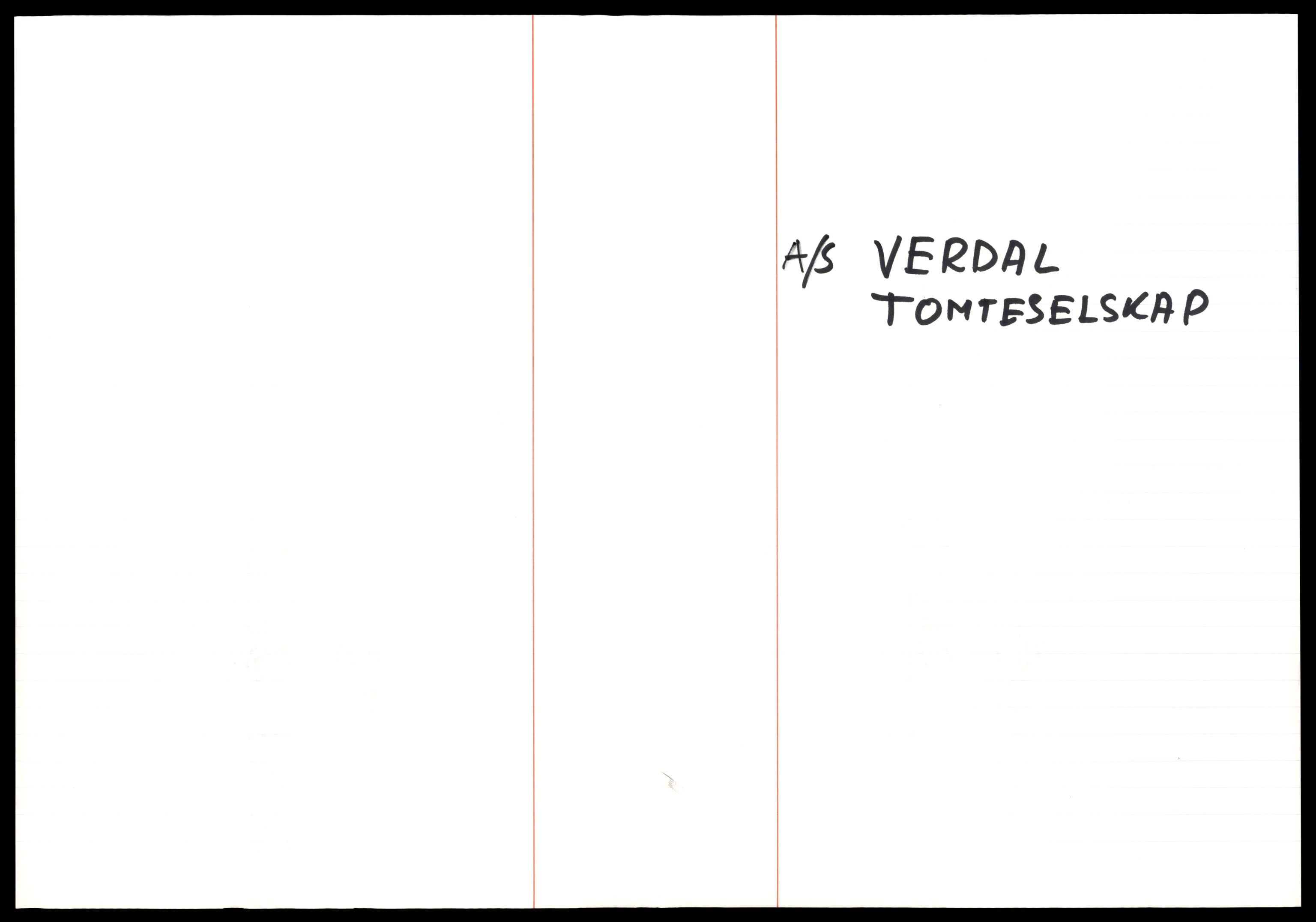 Stjør- og Verdal sorenskriveri, SAT/A-4167/2/J/Jd/Jda/L0021: Bilag. Aksjeselskap, V-W, 1951-1990, s. 1