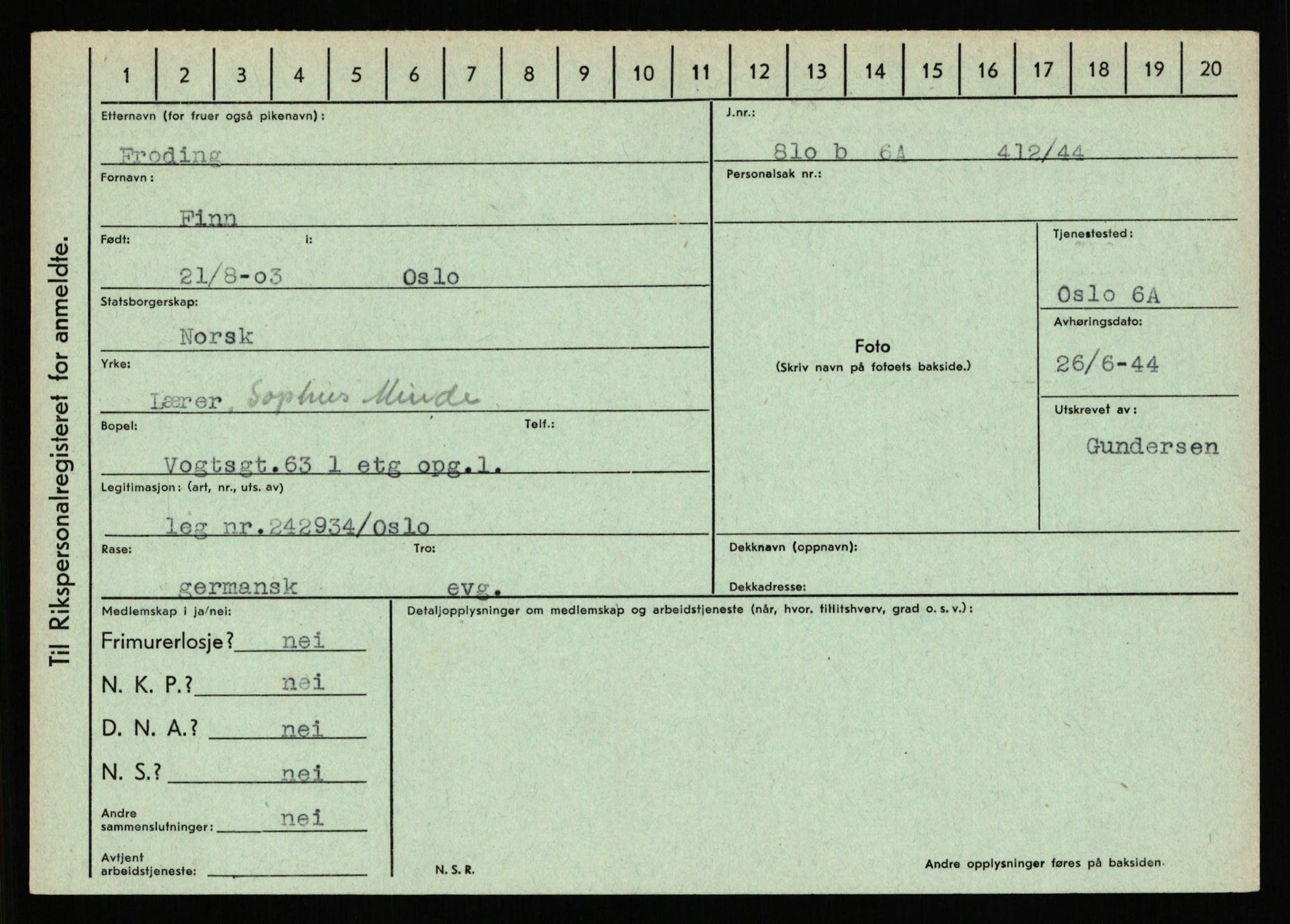 Statspolitiet - Hovedkontoret / Osloavdelingen, AV/RA-S-1329/C/Ca/L0004: Eid - funn av gjenstander	, 1943-1945, s. 4842