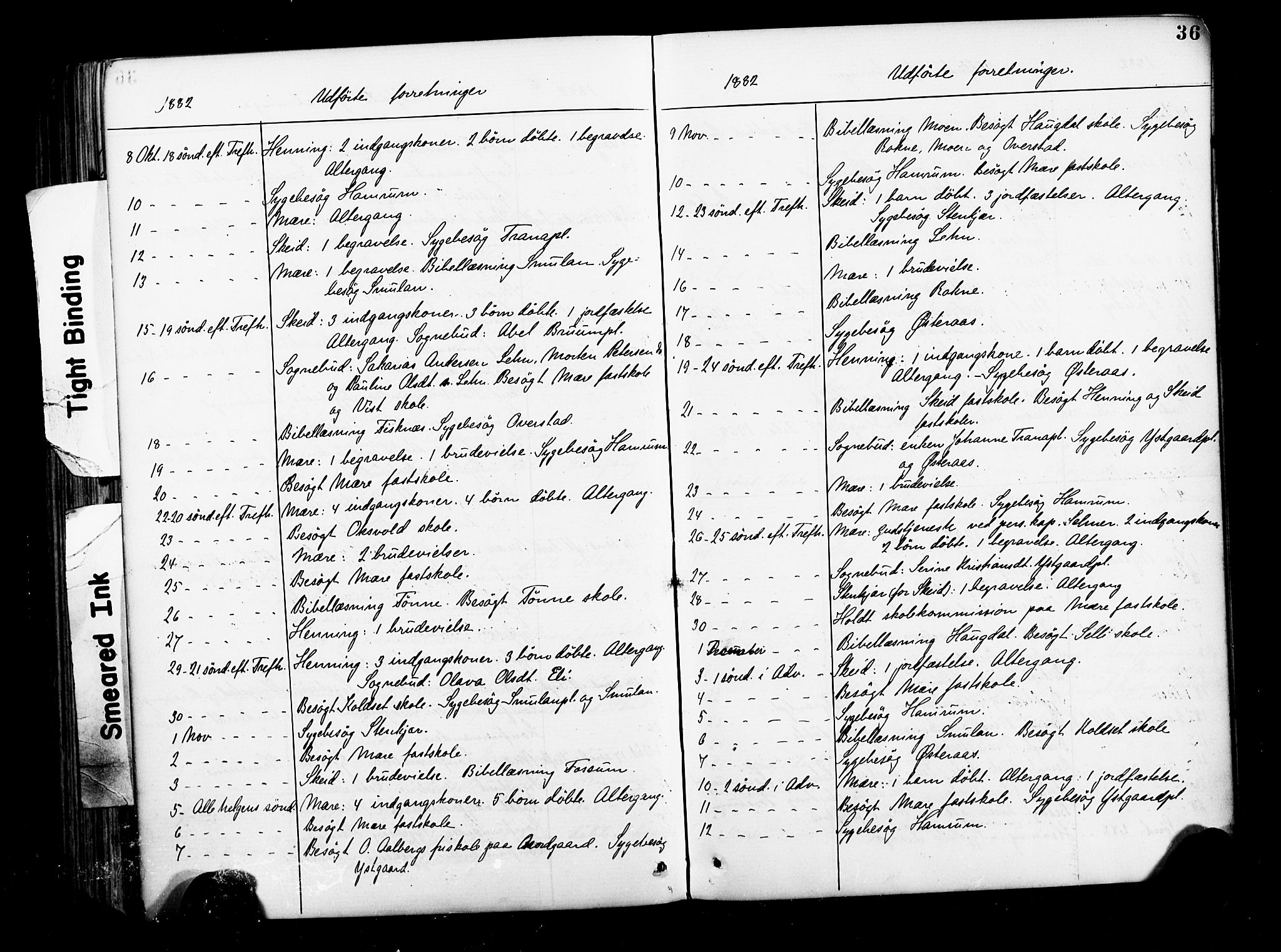 Ministerialprotokoller, klokkerbøker og fødselsregistre - Nord-Trøndelag, SAT/A-1458/735/L0348: Ministerialbok nr. 735A09 /1, 1873-1883, s. 36