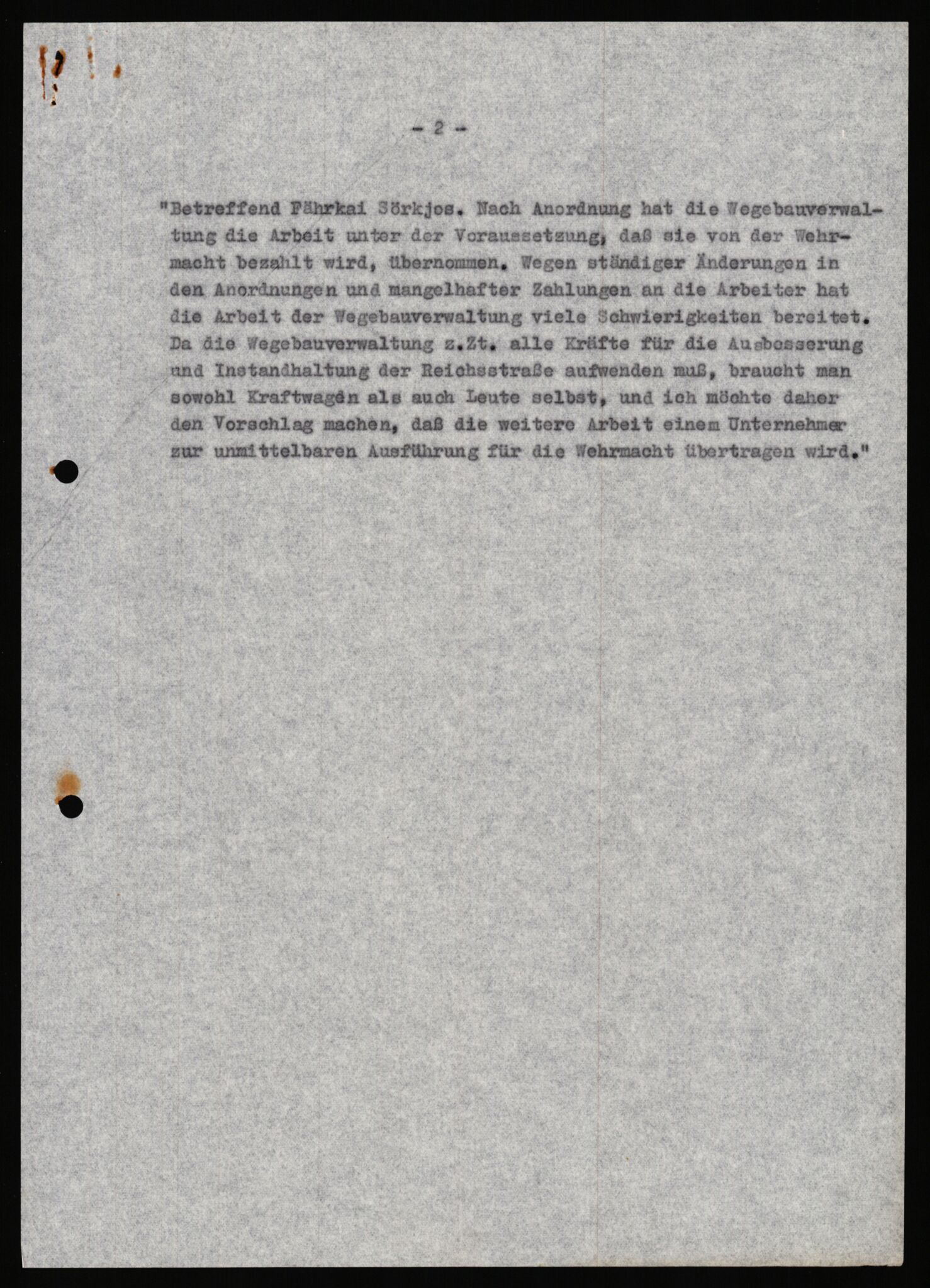 Tyske arkiver, Organisation Todt (OT), Einsatzgruppe Wiking, AV/RA-RAFA-2188/1/E/E6/E6a/L0008: Oberbauleitung Narvik: Arkivkode 451-483, 1940-1945, s. 263