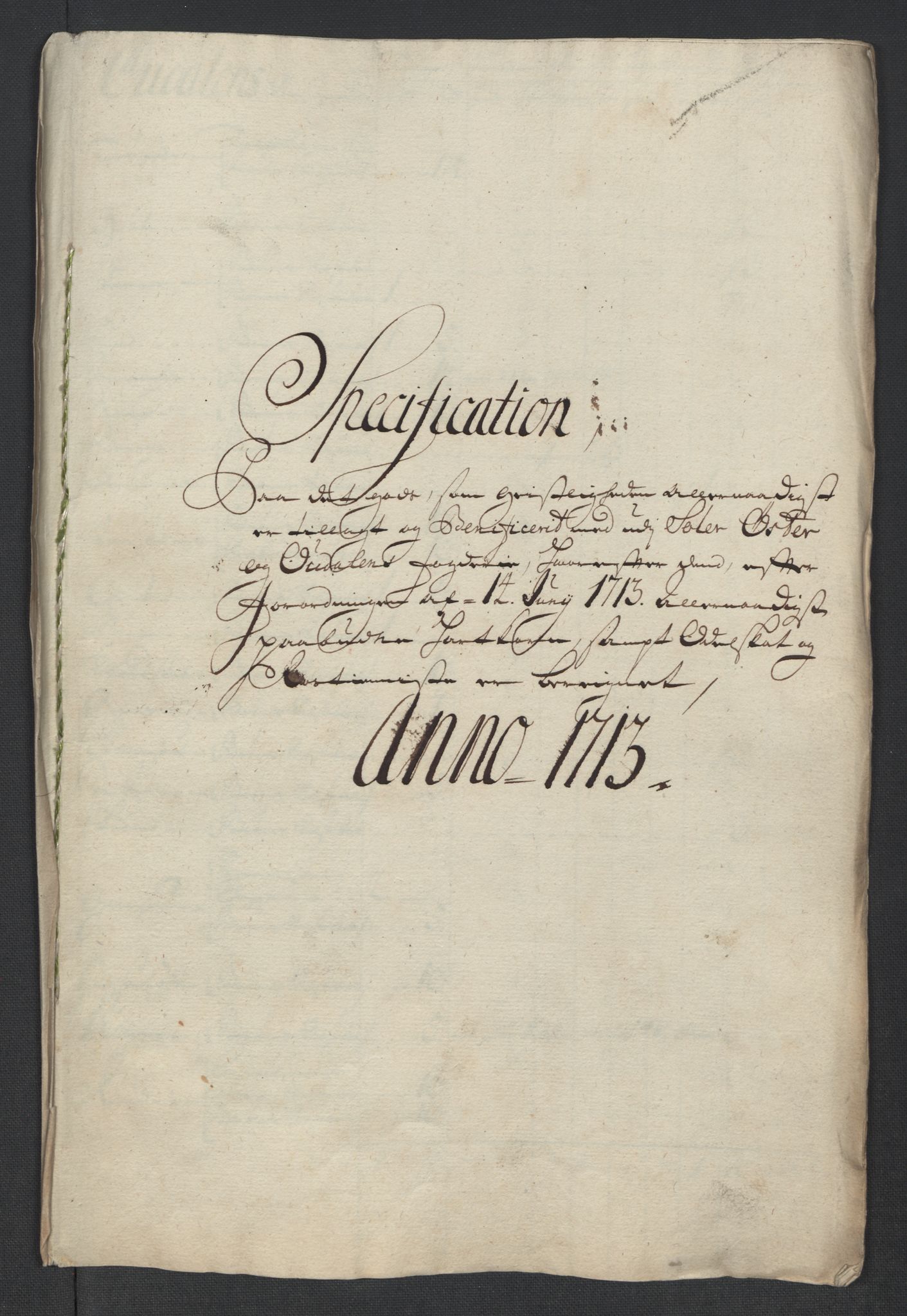 Rentekammeret inntil 1814, Reviderte regnskaper, Fogderegnskap, RA/EA-4092/R13/L0850: Fogderegnskap Solør, Odal og Østerdal, 1713, s. 184