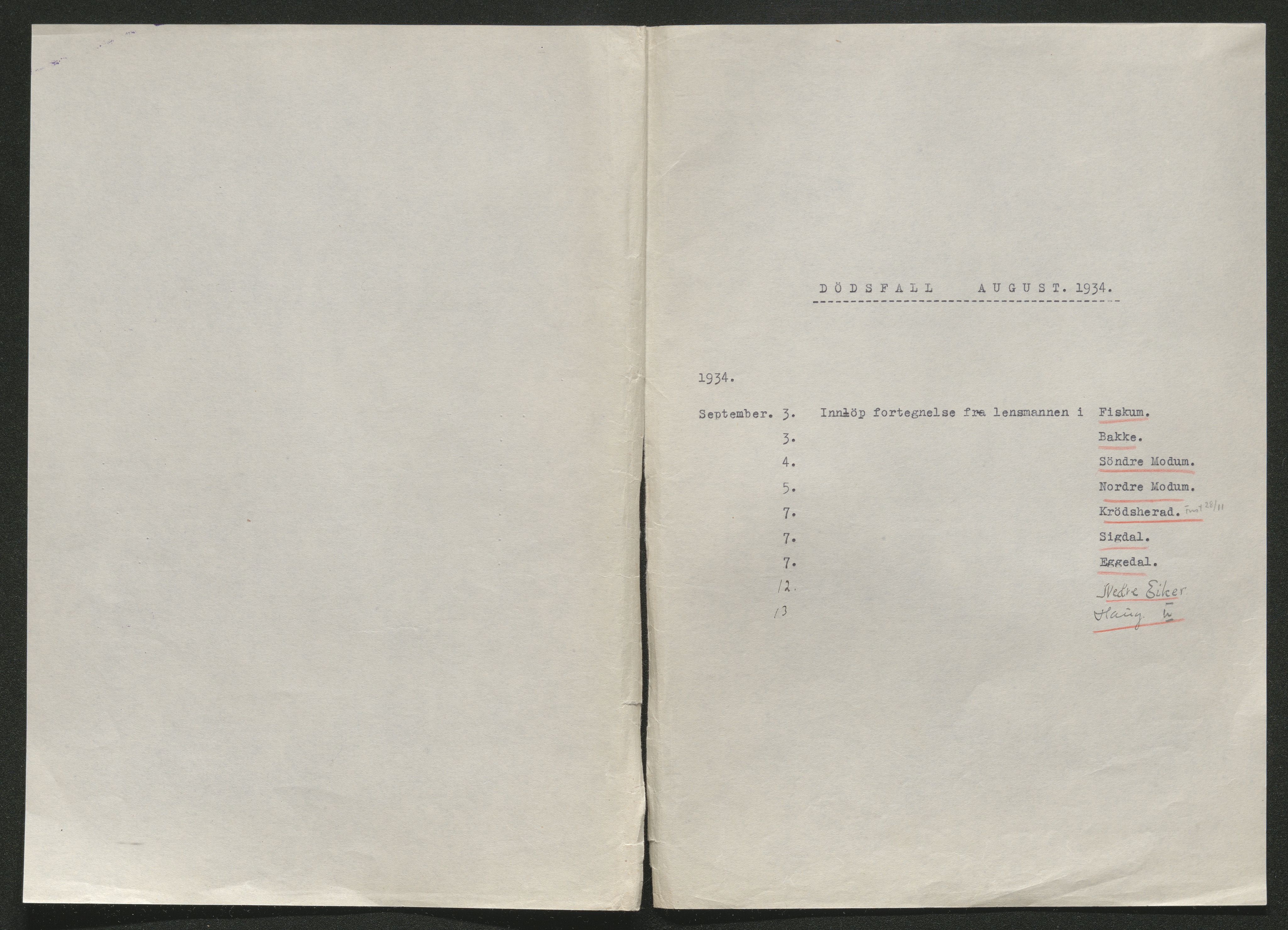 Eiker, Modum og Sigdal sorenskriveri, SAKO/A-123/H/Ha/Hab/L0049: Dødsfallsmeldinger, 1934, s. 658