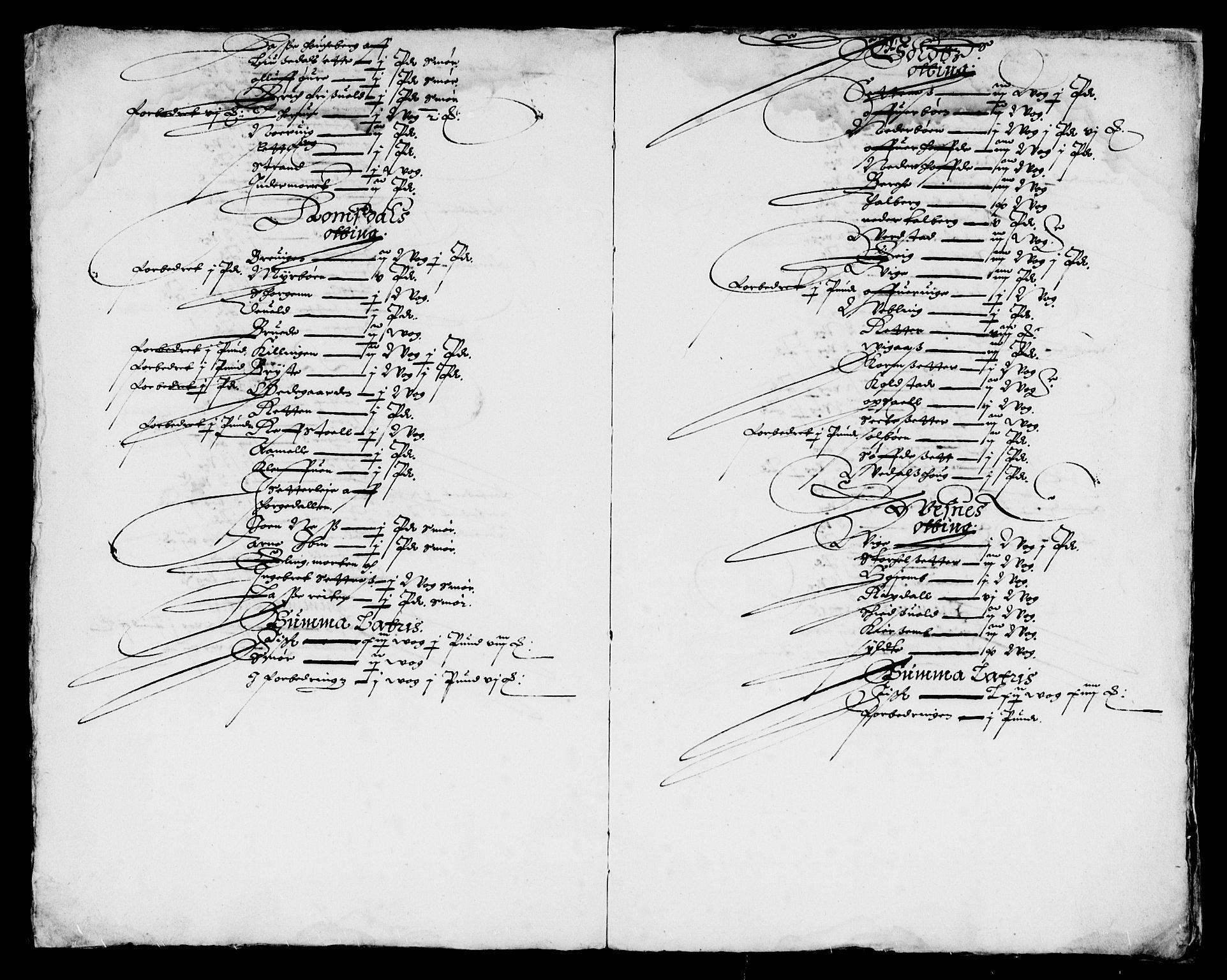 Rentekammeret inntil 1814, Reviderte regnskaper, Lensregnskaper, AV/RA-EA-5023/R/Rb/Rbx/L0001: Romsdal len, 1627-1646