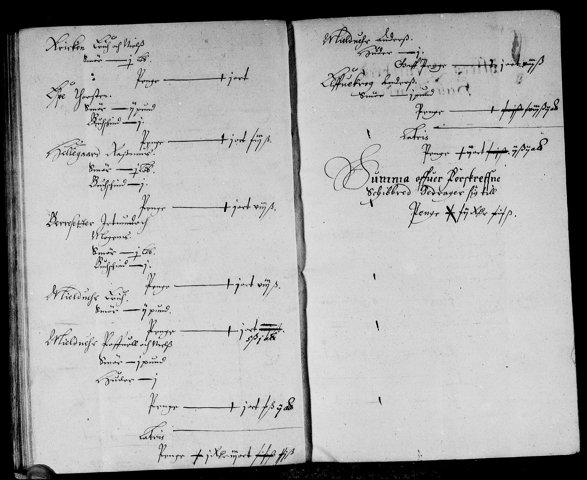 Rentekammeret inntil 1814, Reviderte regnskaper, Stiftamtstueregnskaper, Bergen stiftamt, AV/RA-EA-6043/R/Rc/L0014: Bergen stiftamt, 1664