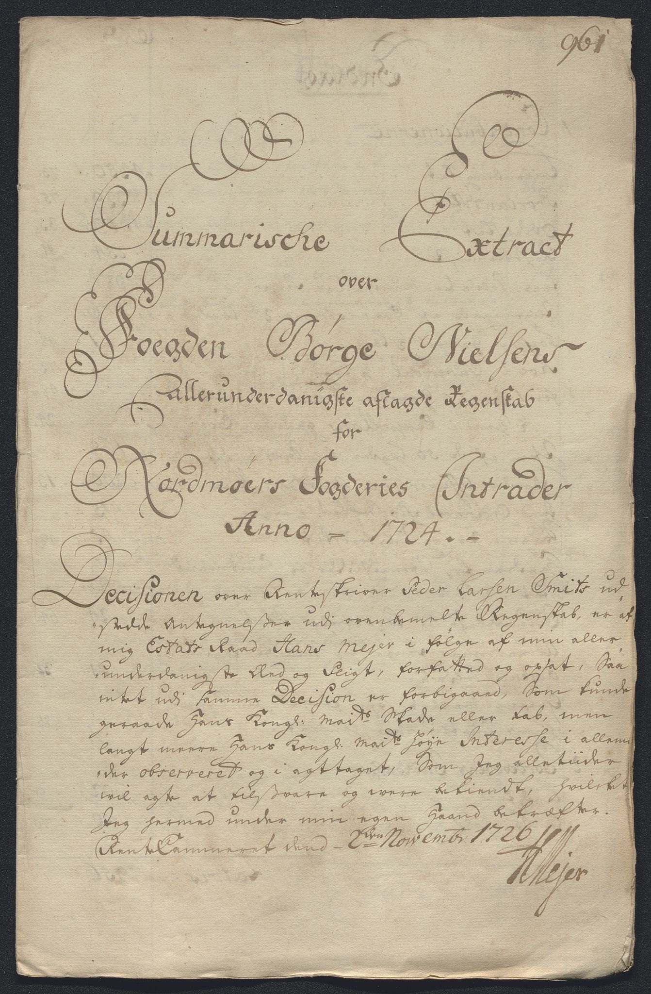 Rentekammeret inntil 1814, Reviderte regnskaper, Fogderegnskap, RA/EA-4092/R56/L3757: Fogderegnskap Nordmøre, 1724, s. 15