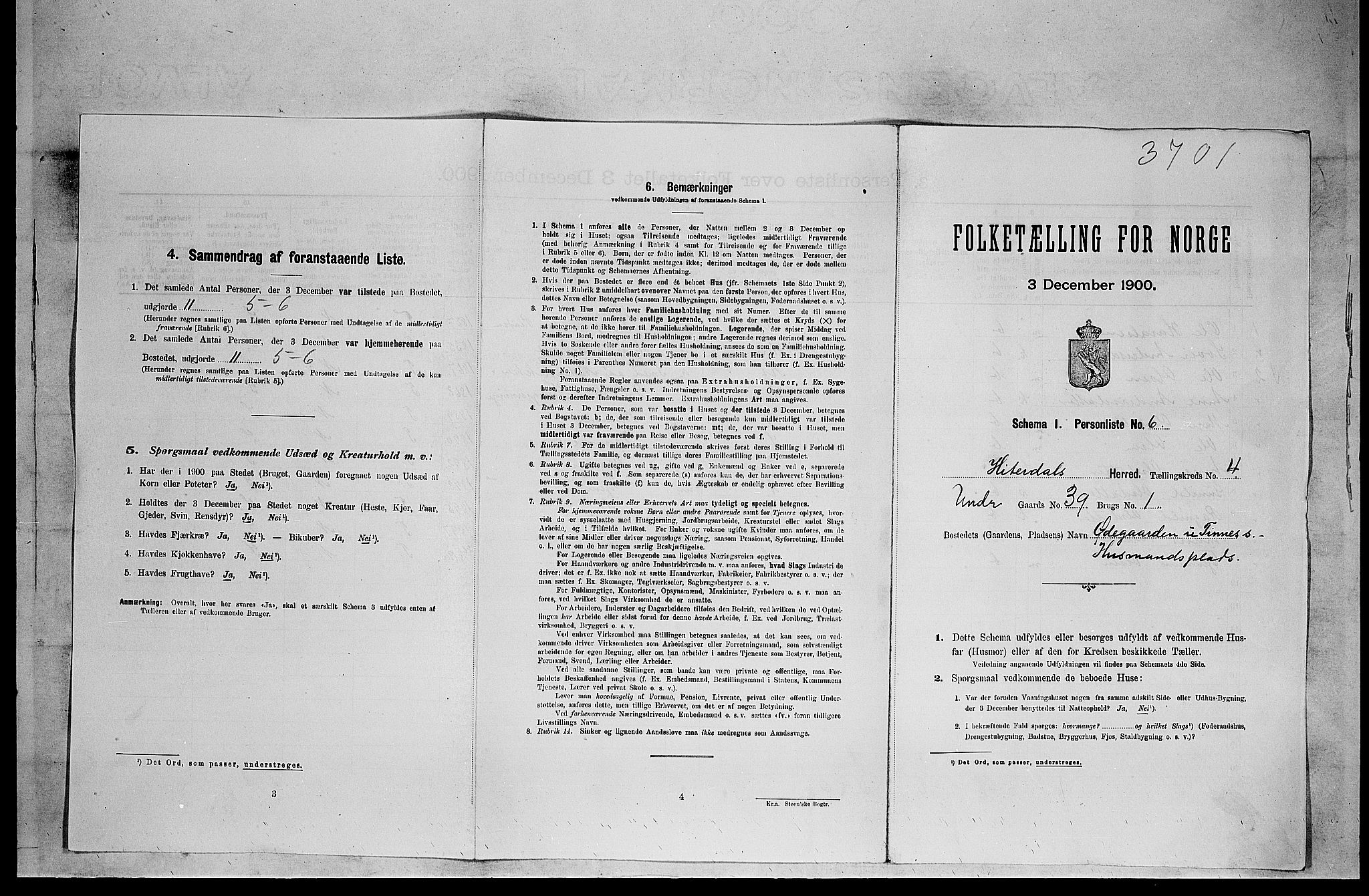SAKO, Folketelling 1900 for 0823 Heddal herred, 1900, s. 512