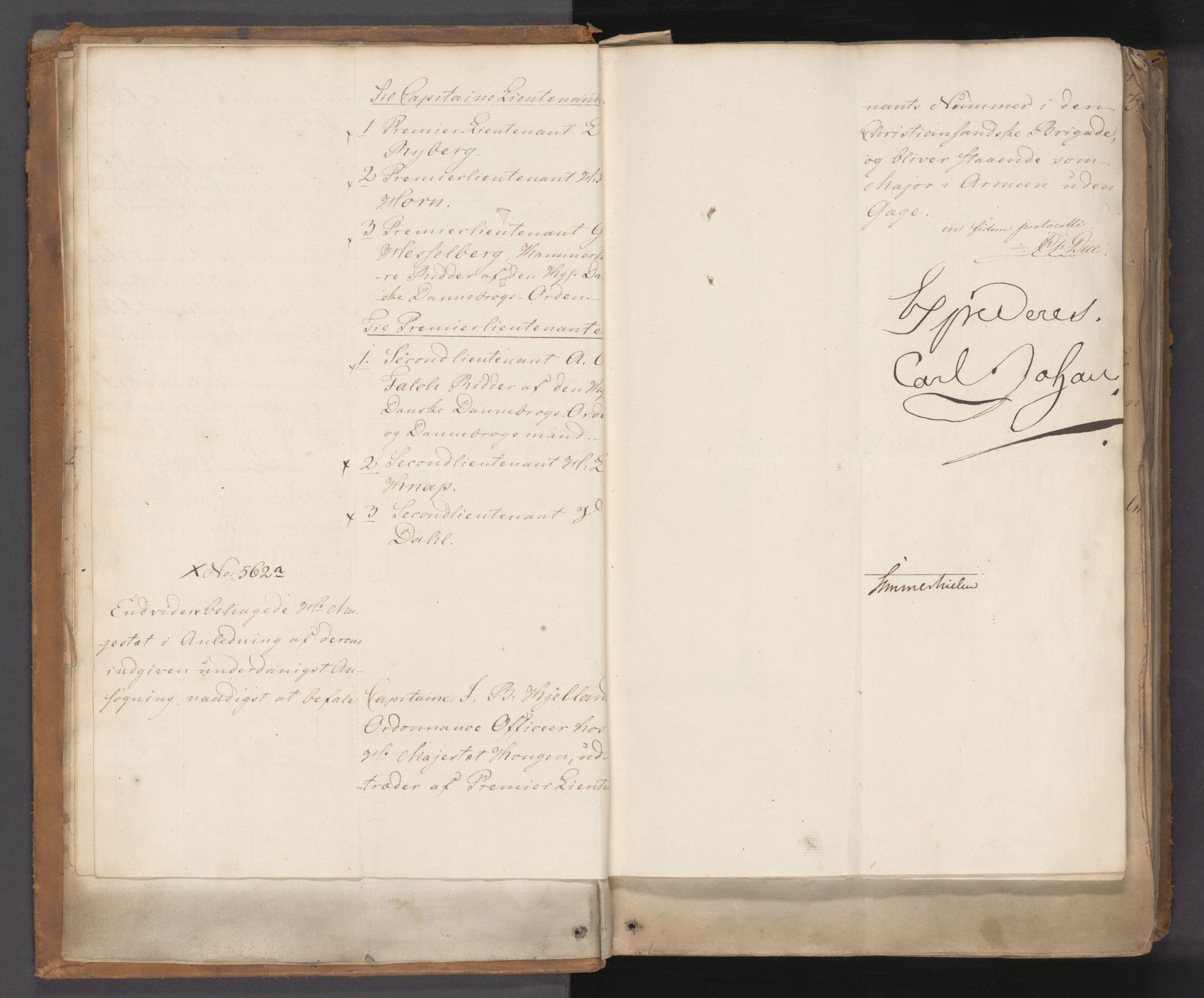 Statsrådssekretariatet, AV/RA-S-1001/A/Ab/L0017: Kgl. res. nr. 561-1111, 2. halvår II, 1823