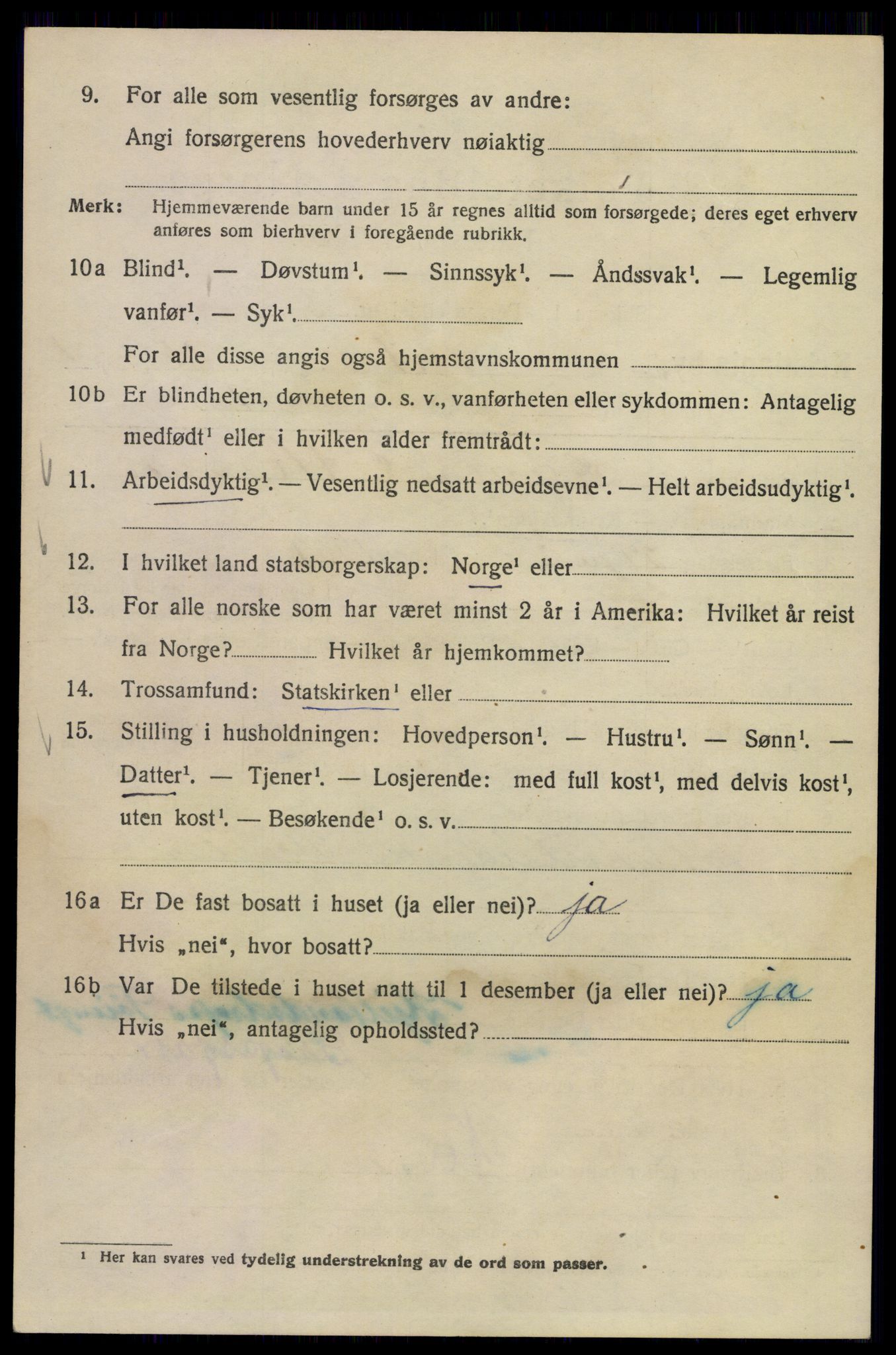 SAO, Folketelling 1920 for 0301 Kristiania kjøpstad, 1920, s. 623122