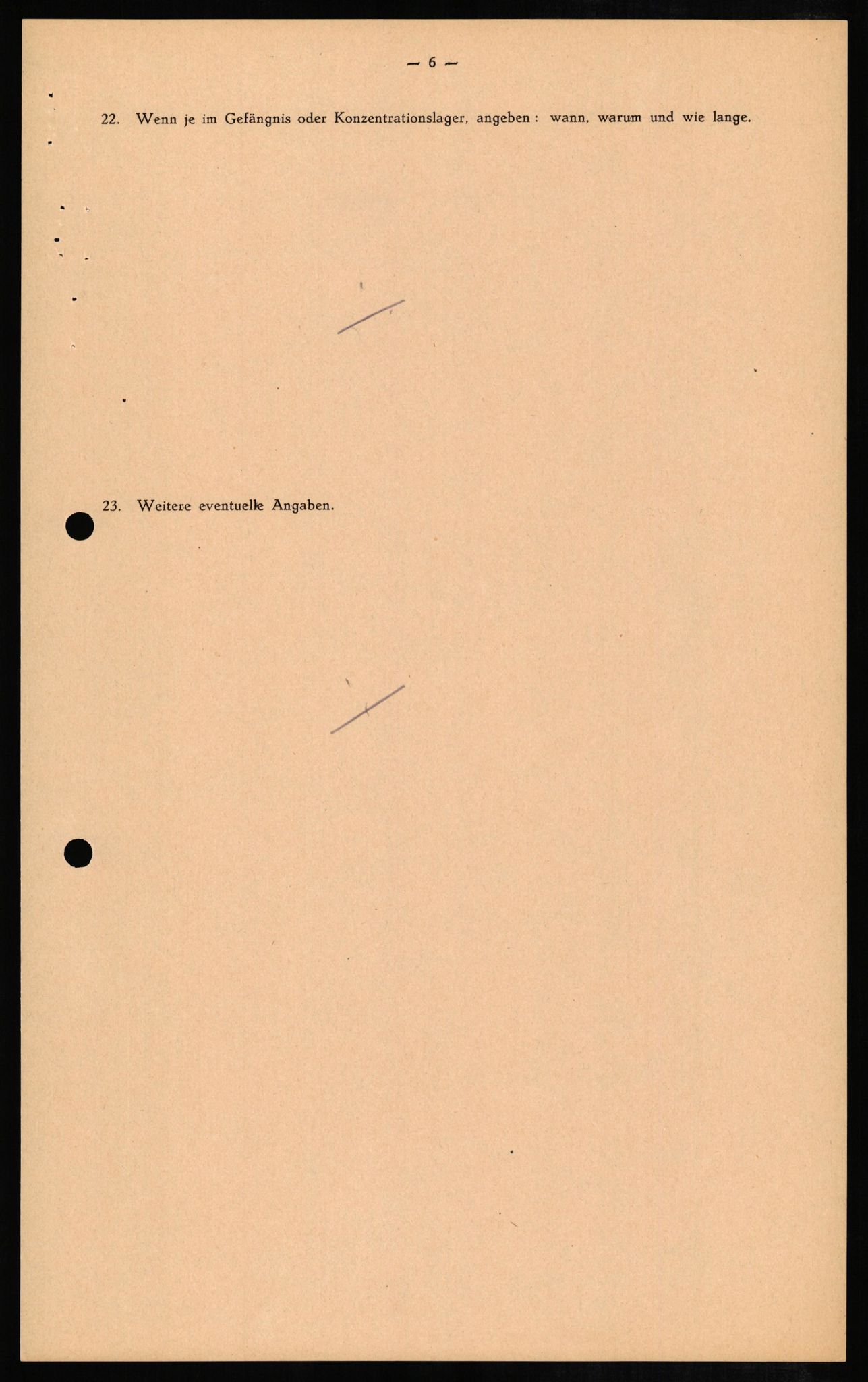 Forsvaret, Forsvarets overkommando II, AV/RA-RAFA-3915/D/Db/L0010: CI Questionaires. Tyske okkupasjonsstyrker i Norge. Tyskere., 1945-1946, s. 94