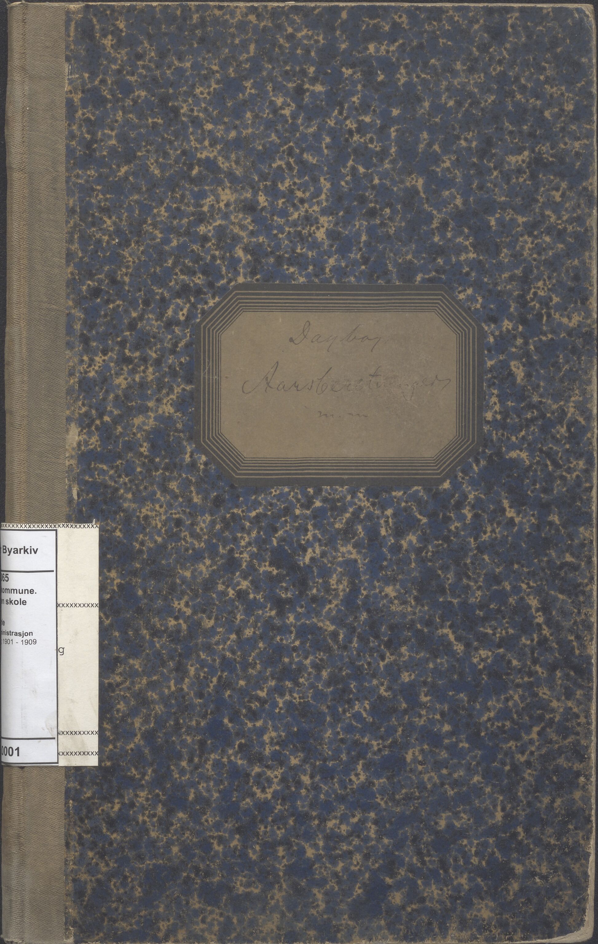 Stavanger kommune. Sandvigen skole, BYST/A-0065/M/L0001: Årsberetninger, 1901-1909