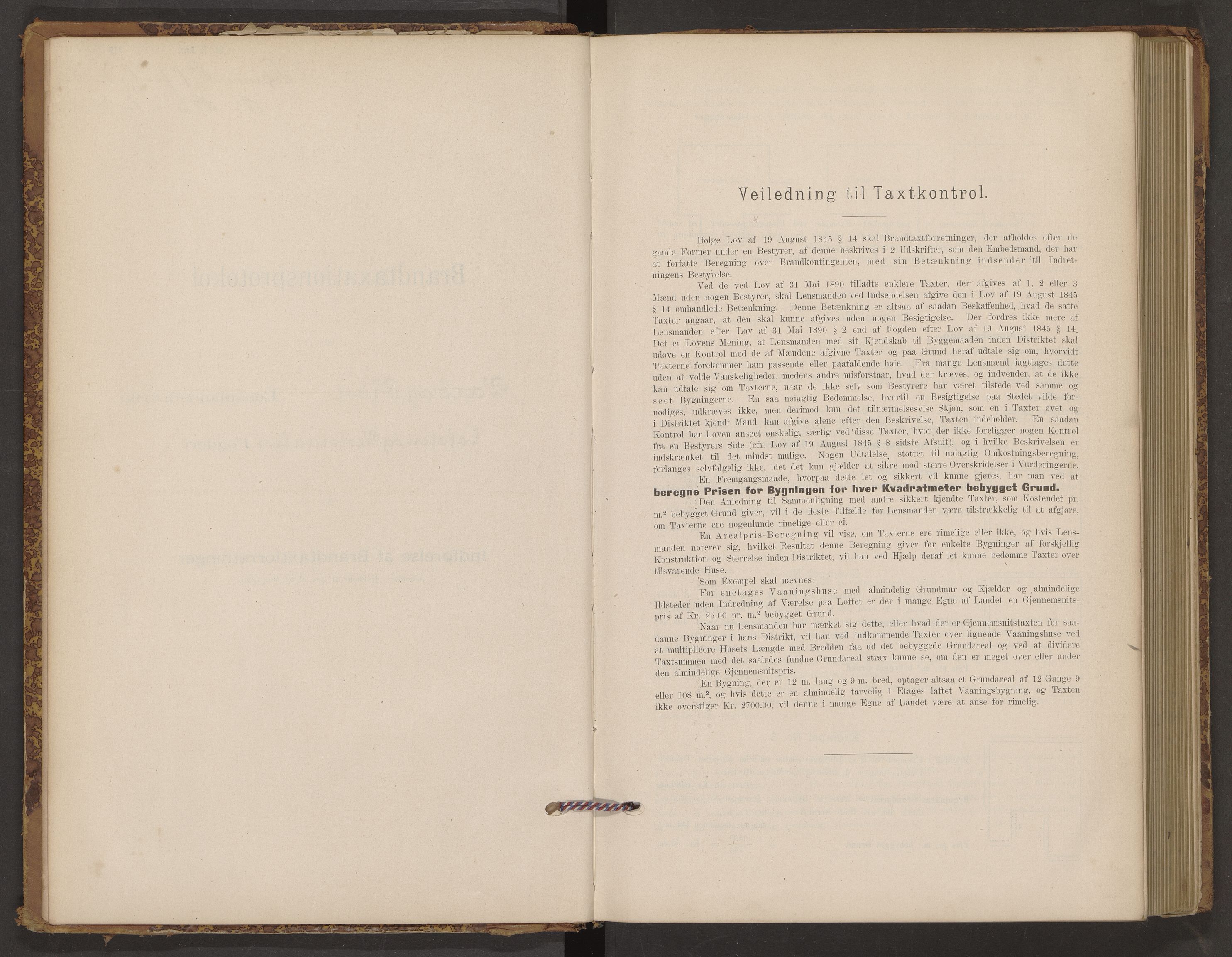 Norges Brannkasse Værøy og Røst, AV/SAT-A-5586/Fb/L0001: Branntakstprotokoll, 1895-1907