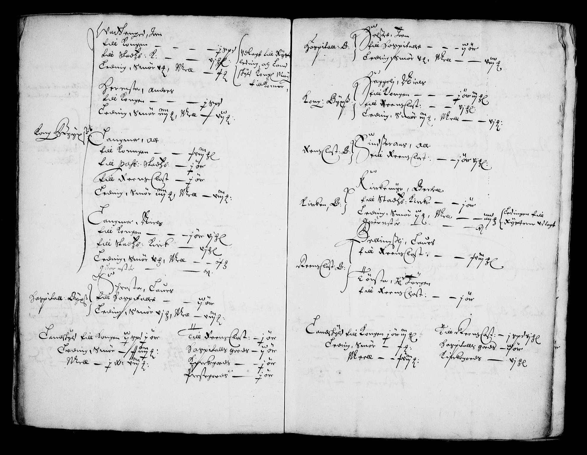 Rentekammeret inntil 1814, Realistisk ordnet avdeling, AV/RA-EA-4070/N/Na/L0002/0002: [XI g]: Trondheims stifts jordebøker: / Fosen fogderi, 1664