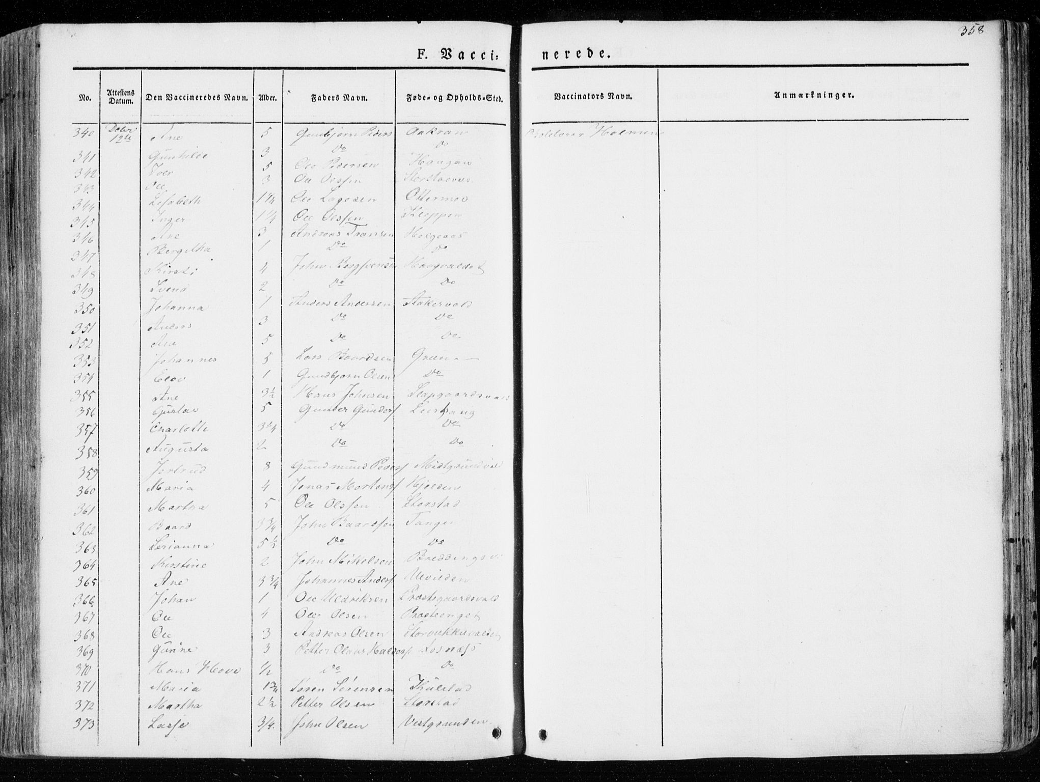Ministerialprotokoller, klokkerbøker og fødselsregistre - Nord-Trøndelag, SAT/A-1458/723/L0239: Ministerialbok nr. 723A08, 1841-1851, s. 358