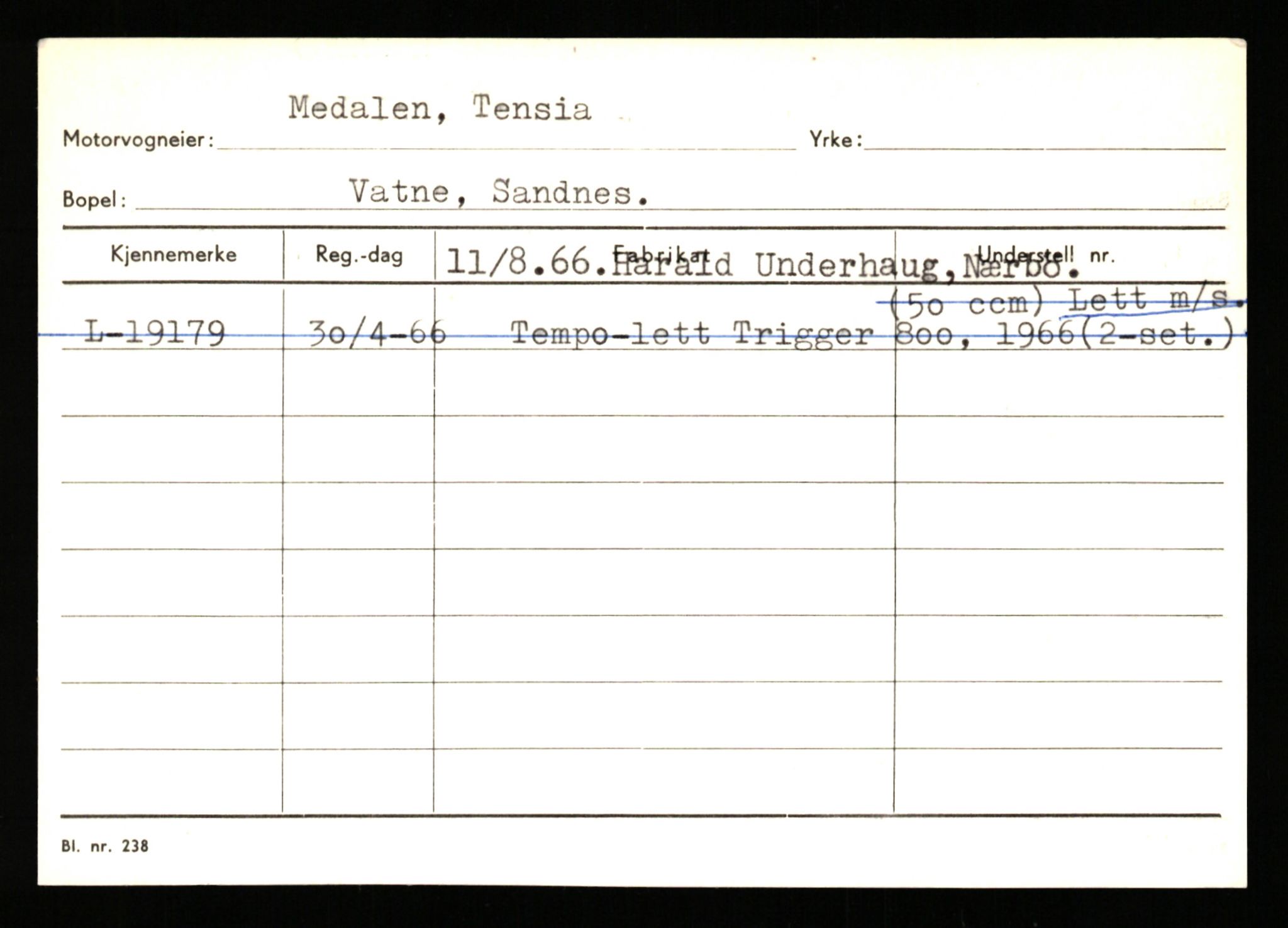 Stavanger trafikkstasjon, AV/SAST-A-101942/0/H/L0024: Lyberg - Melgård, 1930-1971, s. 2719