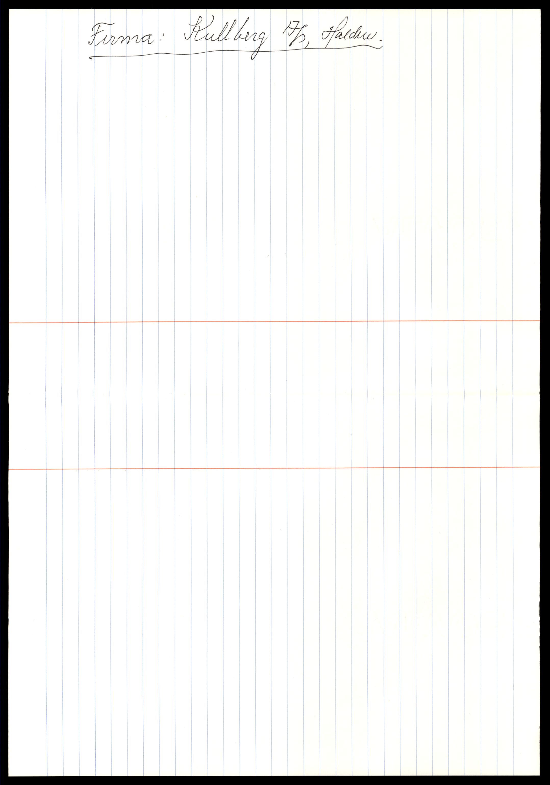 Halden tingrett, AV/SAT-A-10067/K/Kb/Kbb/L0011: Aksjeselskap, Ku-Me, 1944-1990, s. 3
