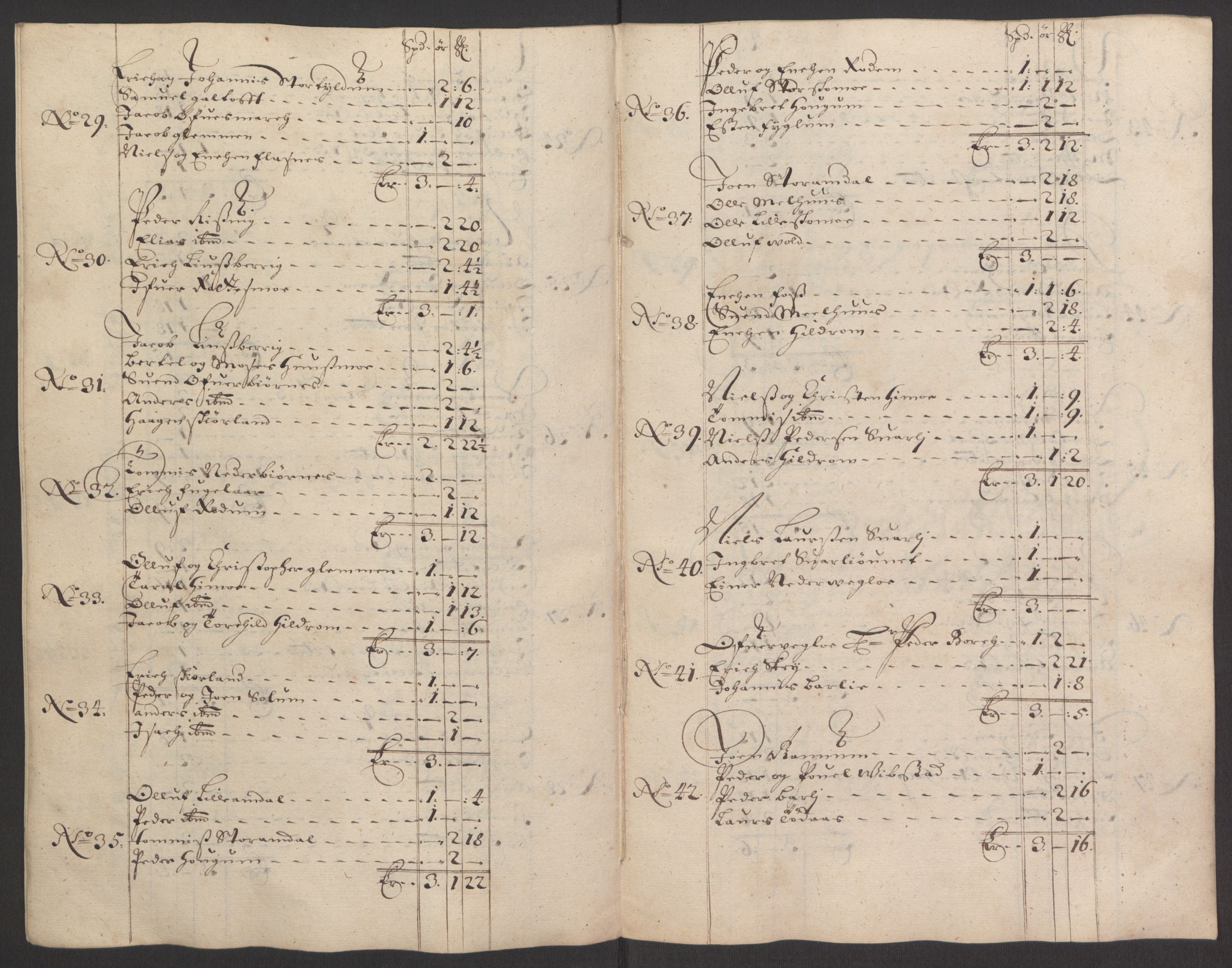 Rentekammeret inntil 1814, Reviderte regnskaper, Fogderegnskap, RA/EA-4092/R64/L4424: Fogderegnskap Namdal, 1692-1695, s. 264