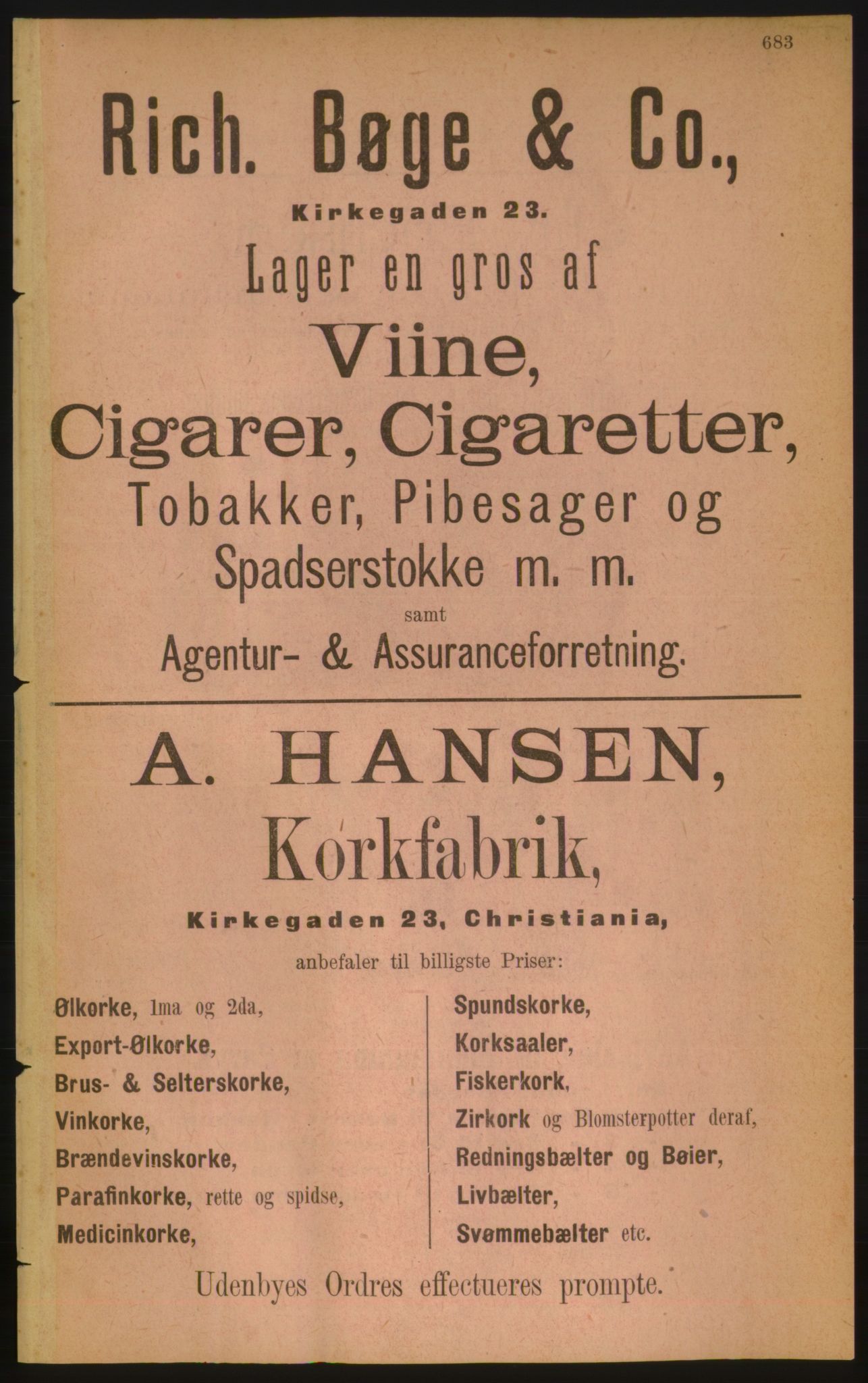 Kristiania/Oslo adressebok, PUBL/-, 1889, s. 683