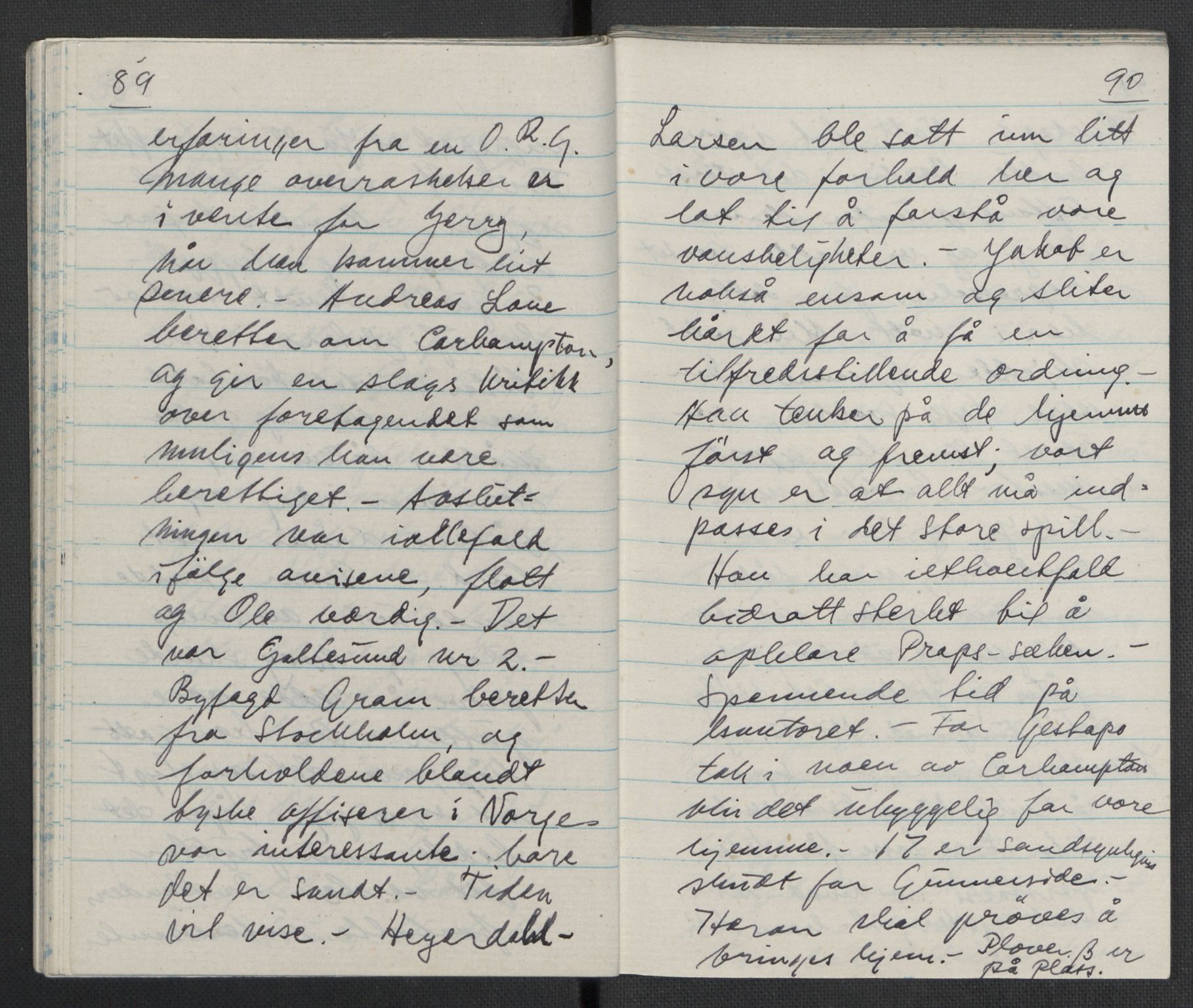 Tronstad, Leif, AV/RA-PA-0354/F/L0001: Dagbøker, 1941-1945, s. 397