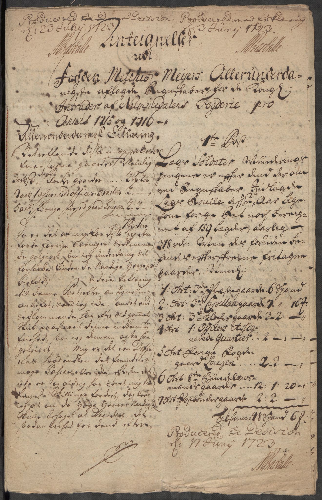 Rentekammeret inntil 1814, Reviderte regnskaper, Fogderegnskap, AV/RA-EA-4092/R64/L4437: Fogderegnskap Namdal, 1716, s. 241