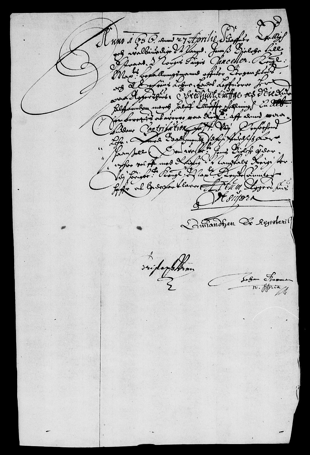 Rentekammeret inntil 1814, Reviderte regnskaper, Lensregnskaper, AV/RA-EA-5023/R/Rb/Rbe/L0001: Onsøy len, 1626-1639