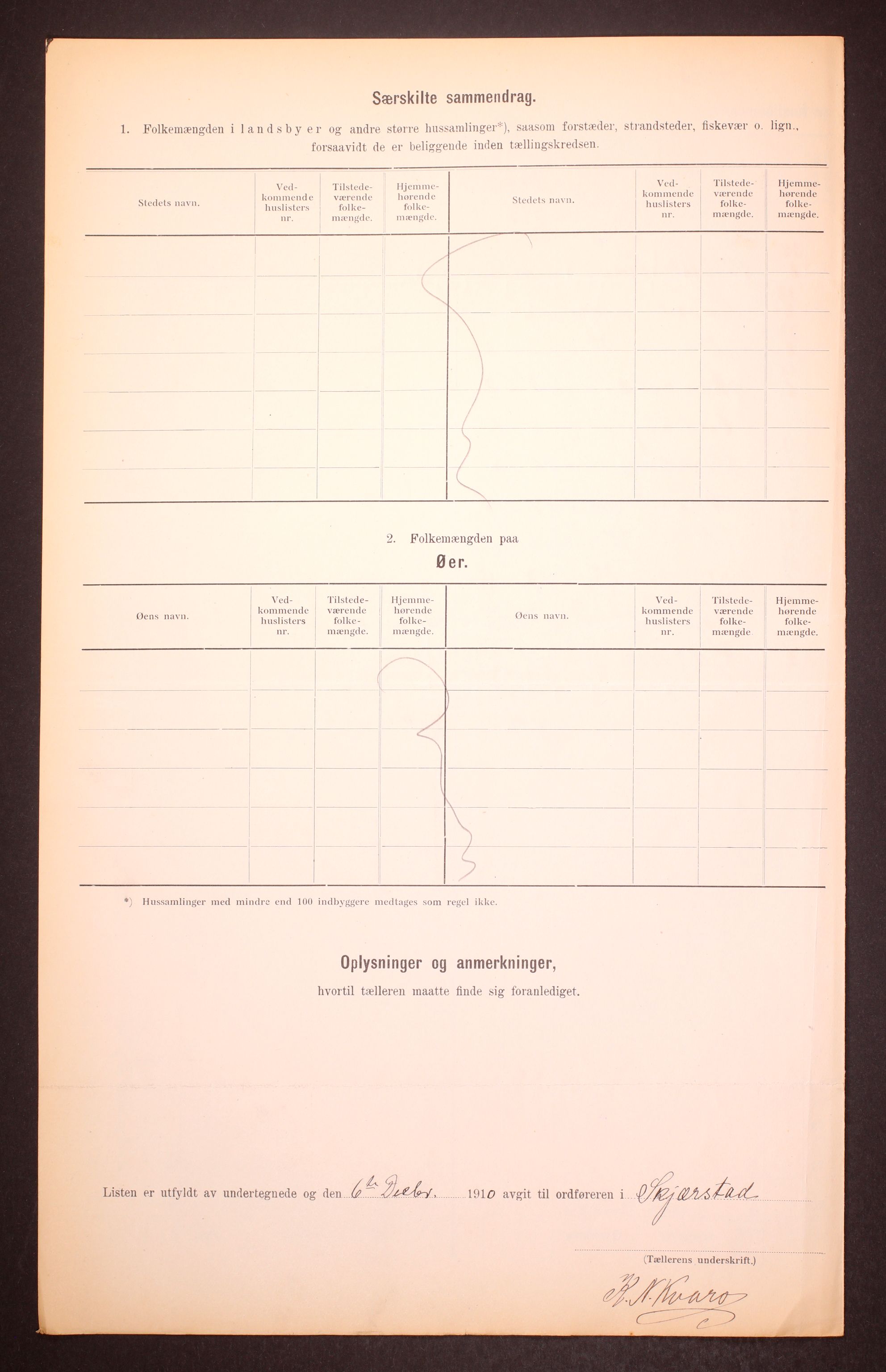 RA, Folketelling 1910 for 1842 Skjerstad herred, 1910, s. 9