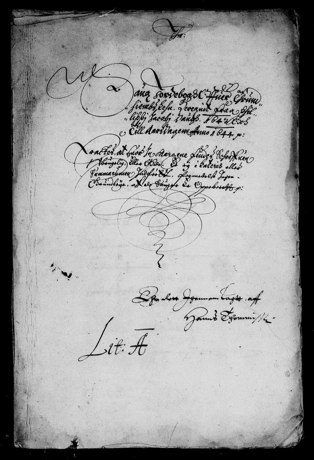 Rentekammeret inntil 1814, Reviderte regnskaper, Lensregnskaper, AV/RA-EA-5023/R/Rb/Rbw/L0077: Trondheim len, 1642-1644