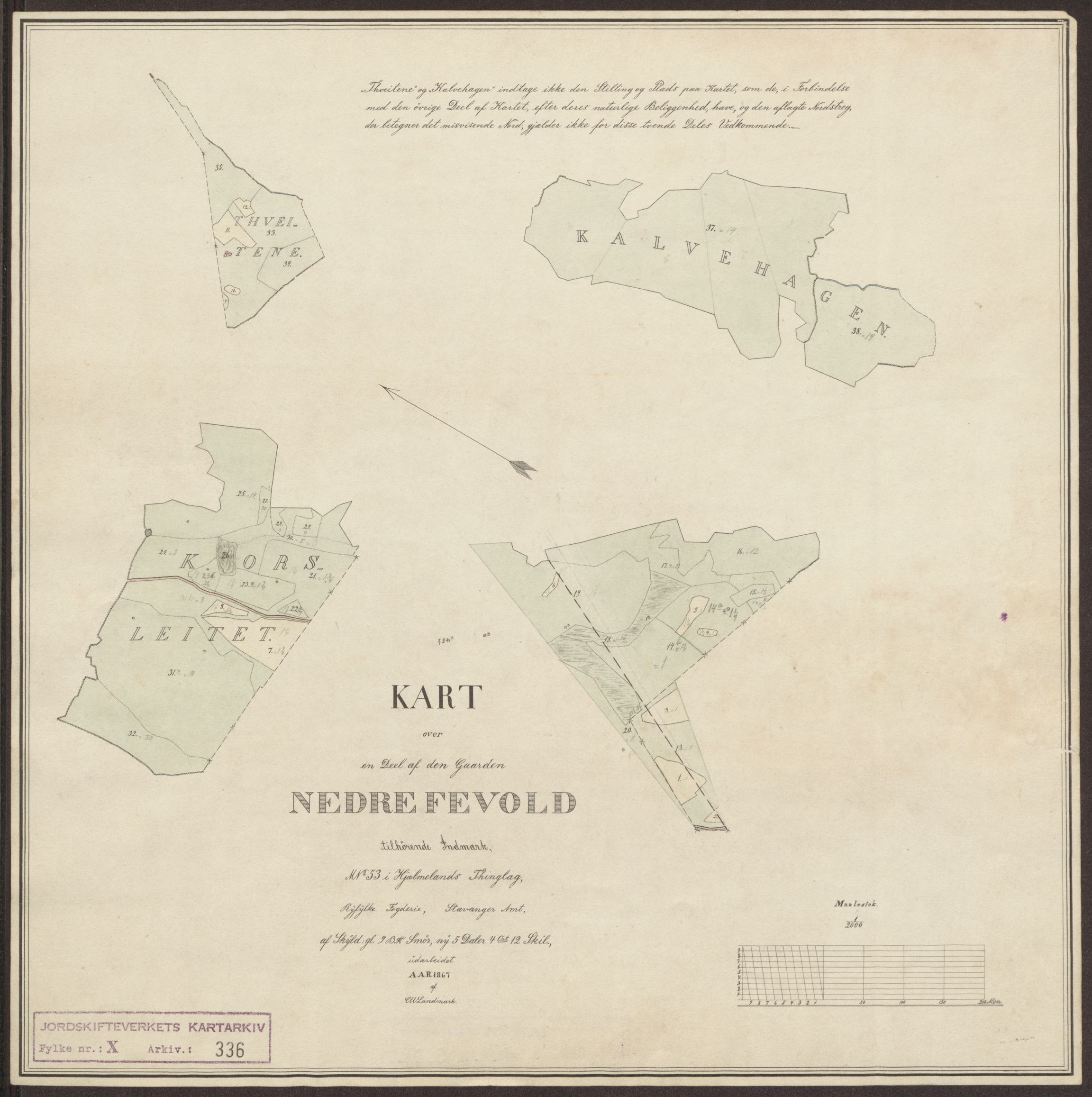 Jordskifteverkets kartarkiv, RA/S-3929/T, 1859-1988, s. 404