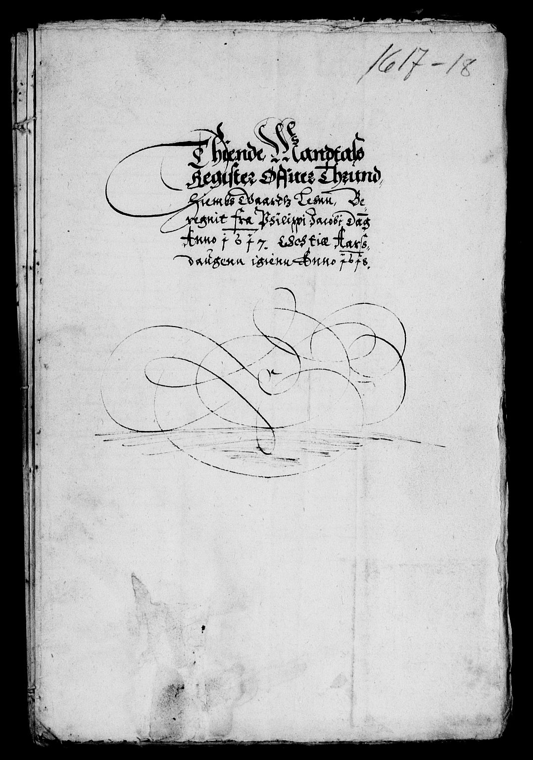 Rentekammeret inntil 1814, Reviderte regnskaper, Lensregnskaper, AV/RA-EA-5023/R/Rb/Rbw/L0015: Trondheim len, 1616-1618