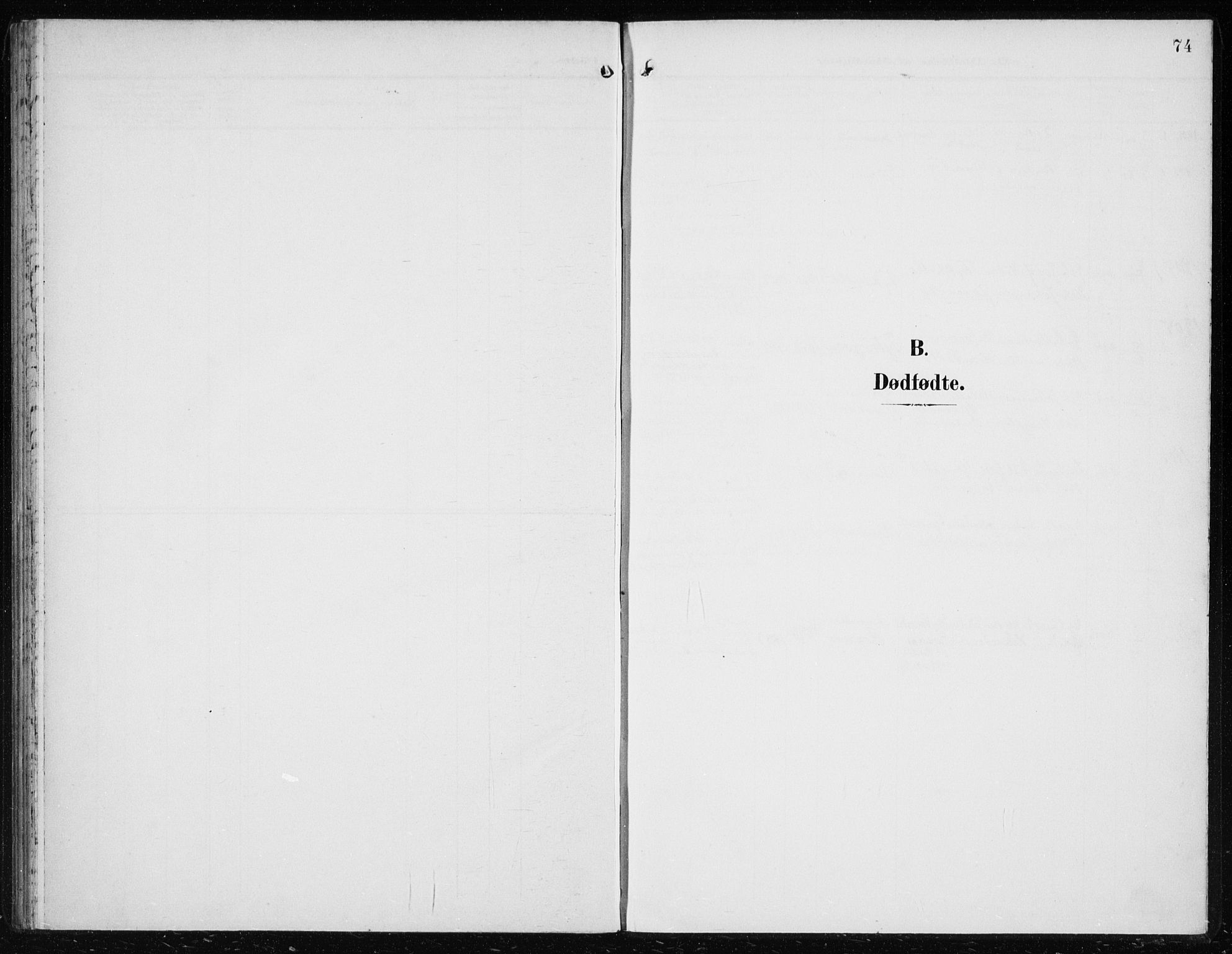 Lindås Sokneprestembete, SAB/A-76701/H/Haa: Ministerialbok nr. B 2, 1900-1912, s. 74