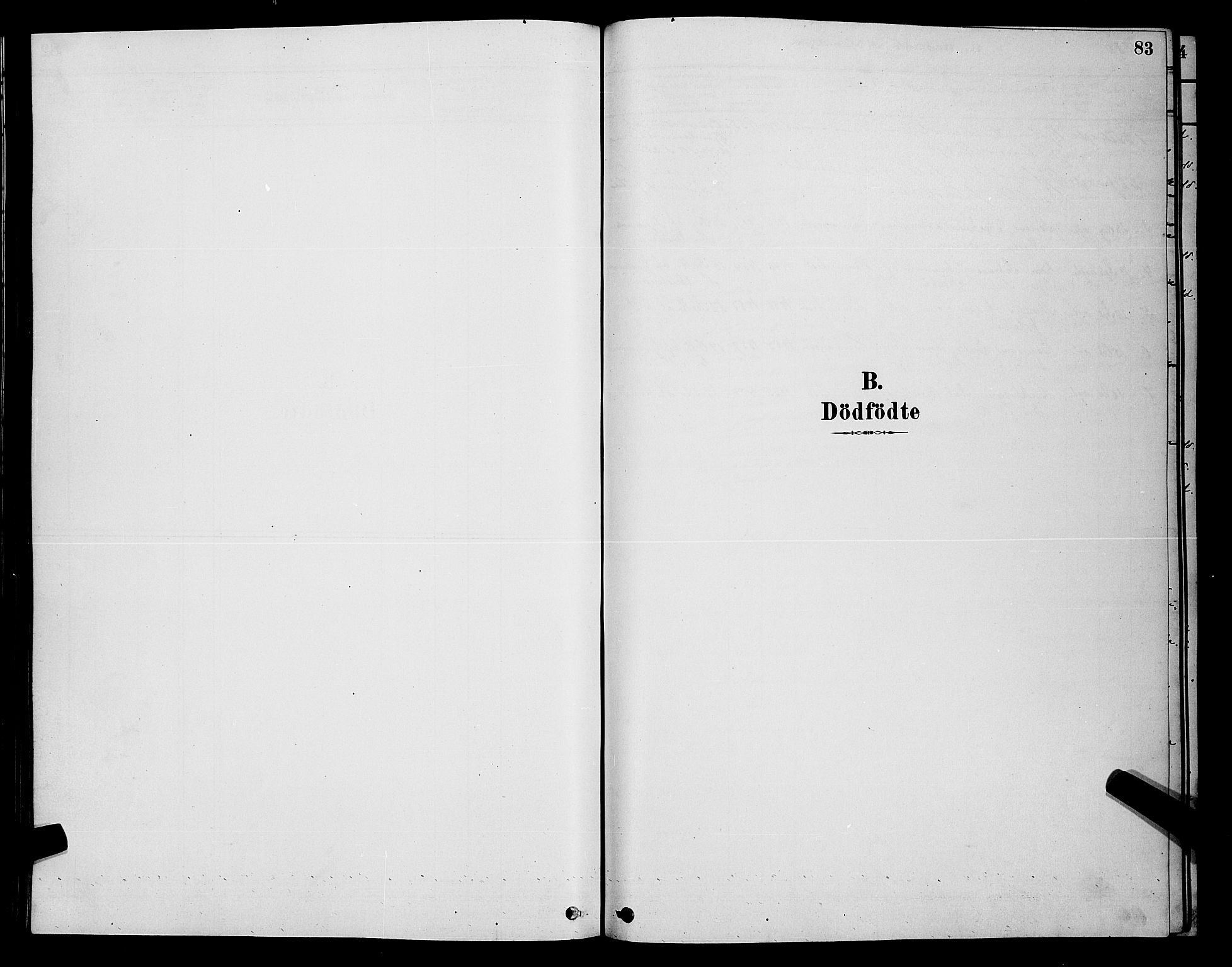 Hammerfest sokneprestkontor, SATØ/S-1347/H/Hb/L0006.klokk: Klokkerbok nr. 6, 1876-1884, s. 83