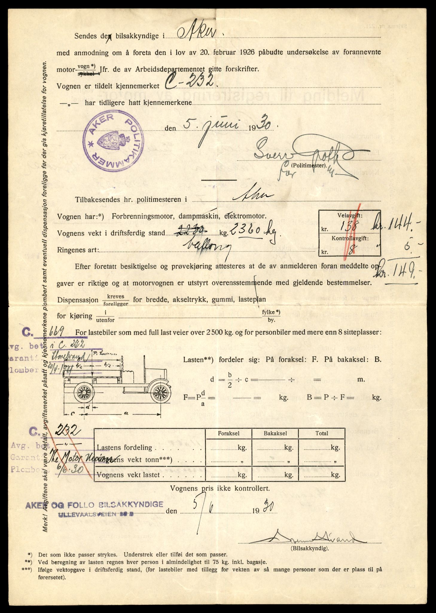 Møre og Romsdal vegkontor - Ålesund trafikkstasjon, AV/SAT-A-4099/F/Fe/L0007: Registreringskort for kjøretøy T 651 - T 746, 1927-1998, s. 1932