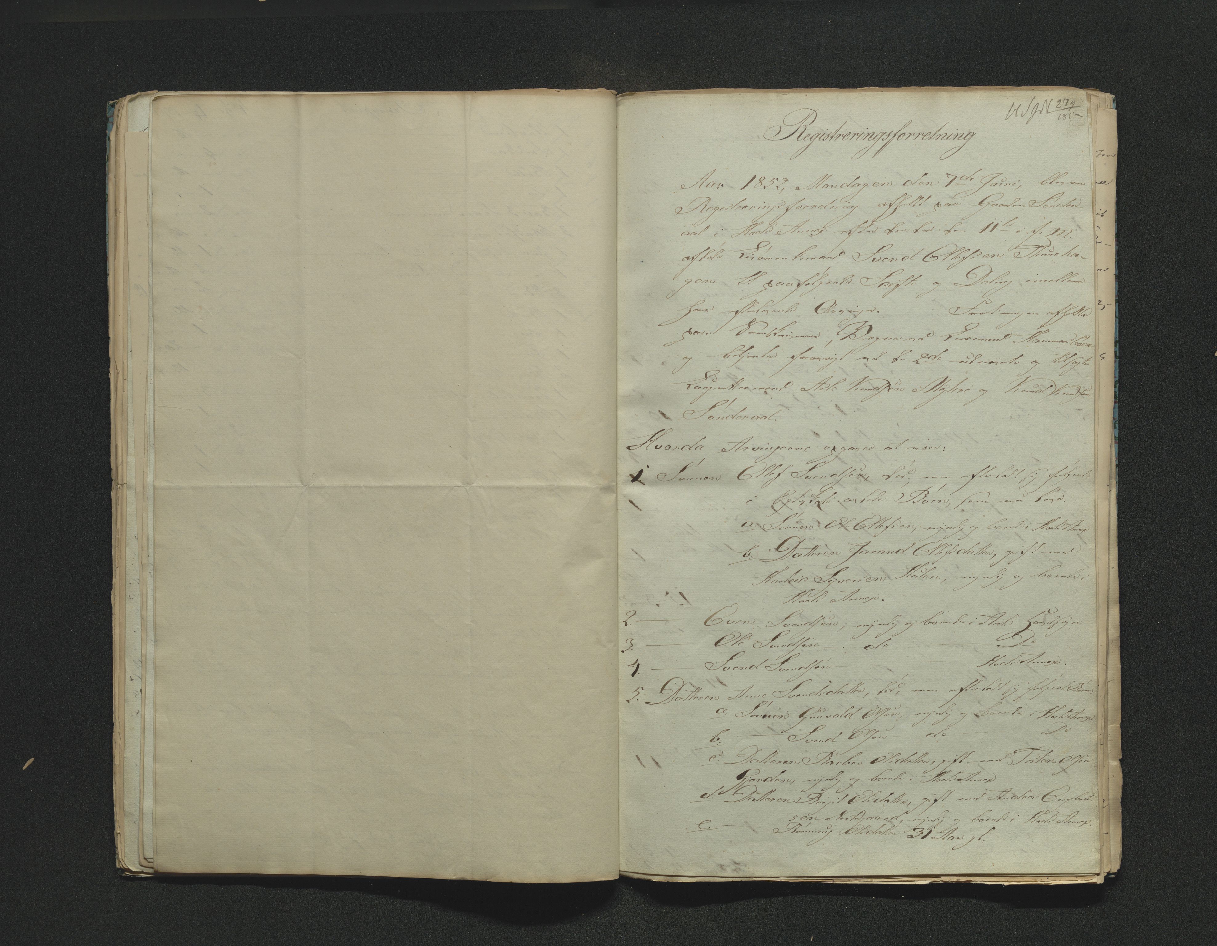 Hallingdal sorenskriveri, AV/SAKO-A-121/H/Hb/Hbb/Hbba/L0024: Skifteregistreringsprotokoll, Sorenskriveriet, 1852