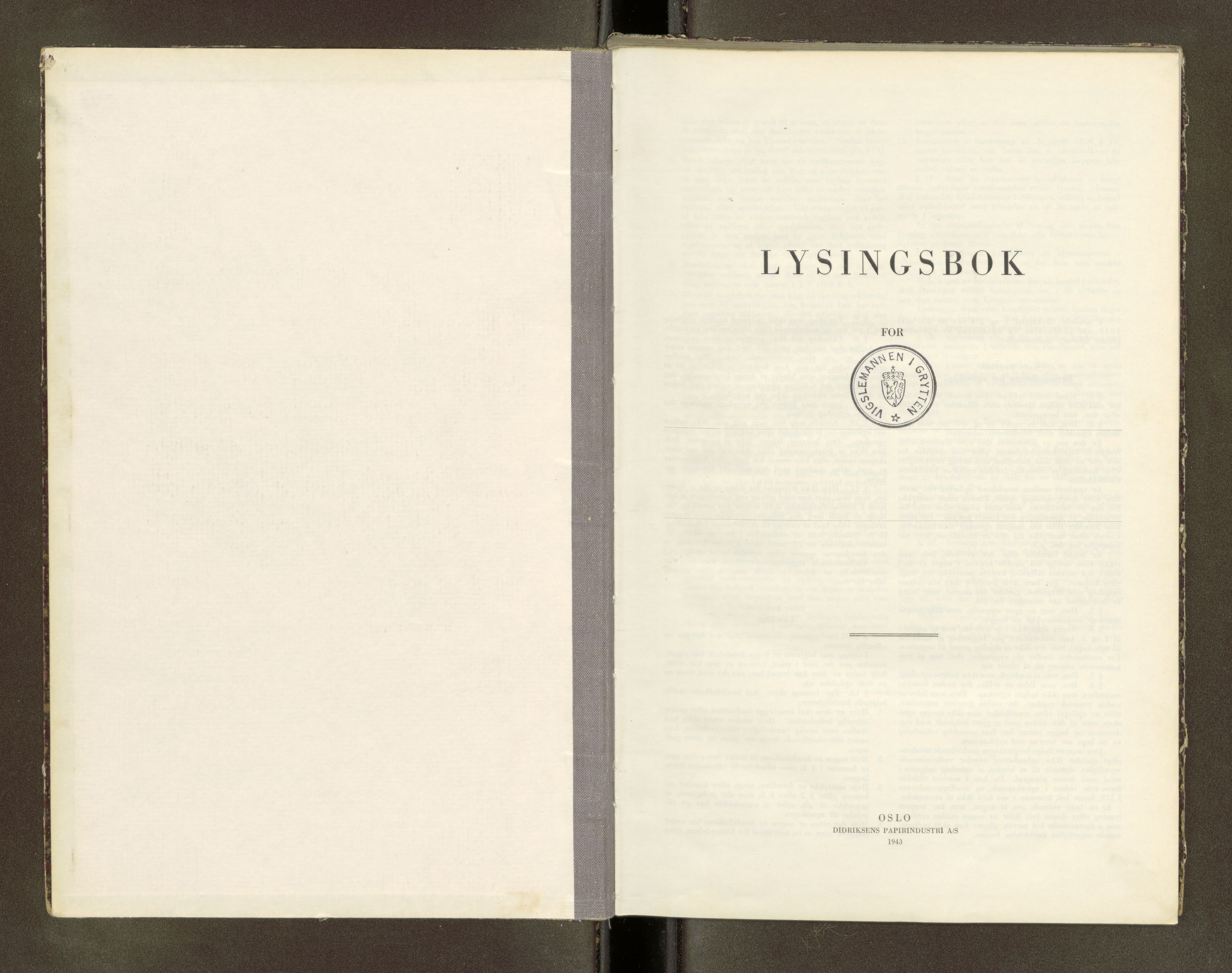 Romsdal sorenskriveri, SAT/A-4149/1/6/6D/L0003: Lysingsbok, 1943-1945