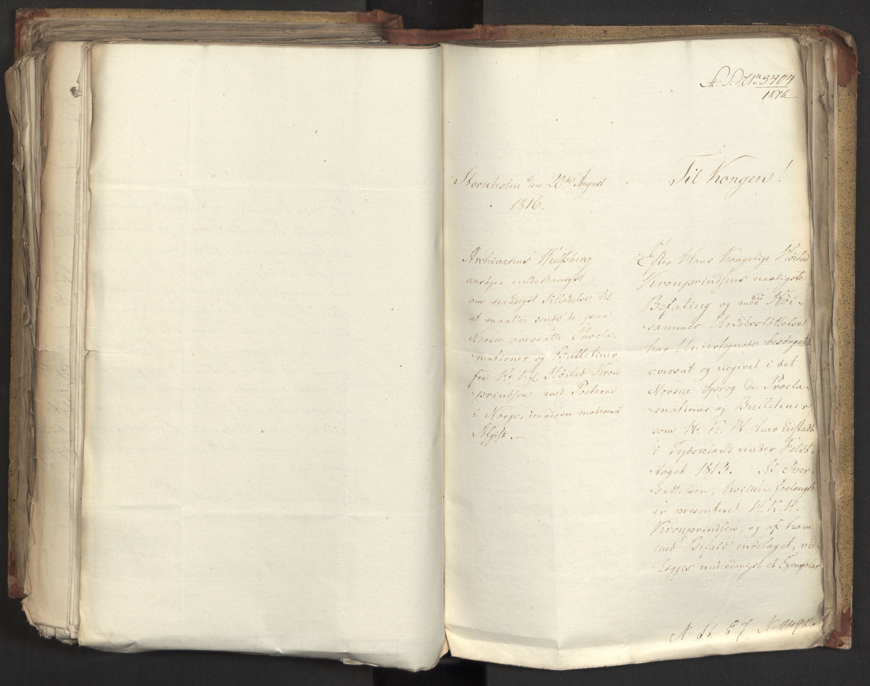Statsrådsavdelingen i Stockholm, AV/RA-S-1003/D/Da/L0006: Regjeringsinnstillinger nr. 1247-1544, 1816, s. 469
