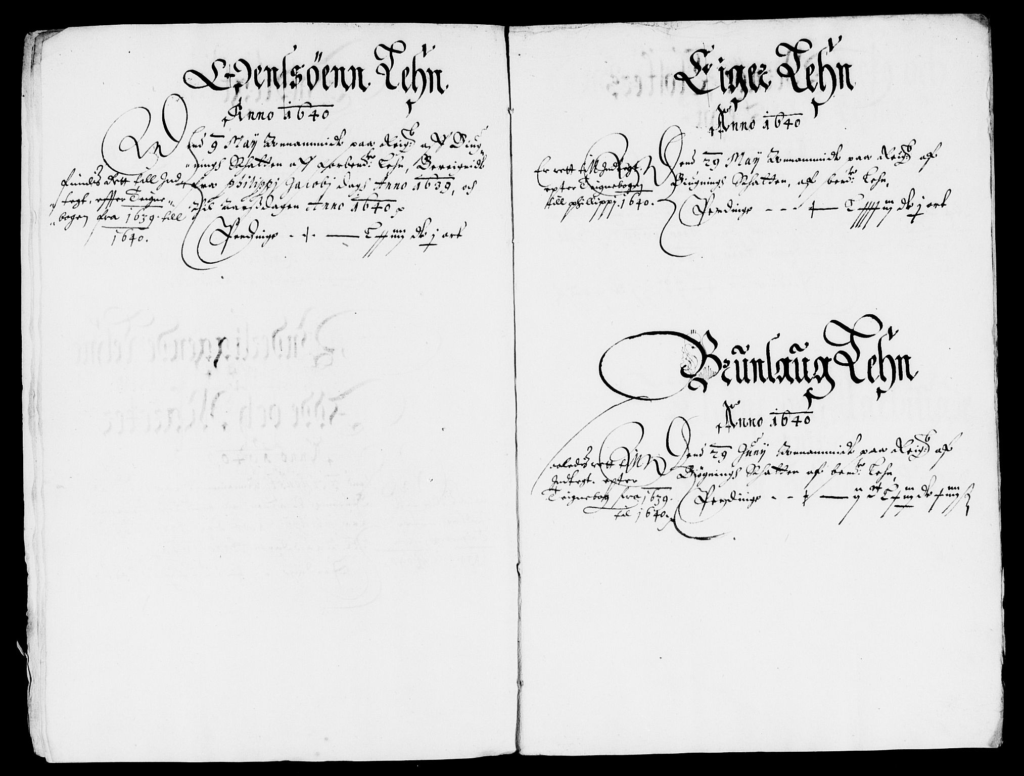 Rentekammeret inntil 1814, Reviderte regnskaper, Lensregnskaper, AV/RA-EA-5023/R/Rb/Rba/L0154: Akershus len, 1639-1641